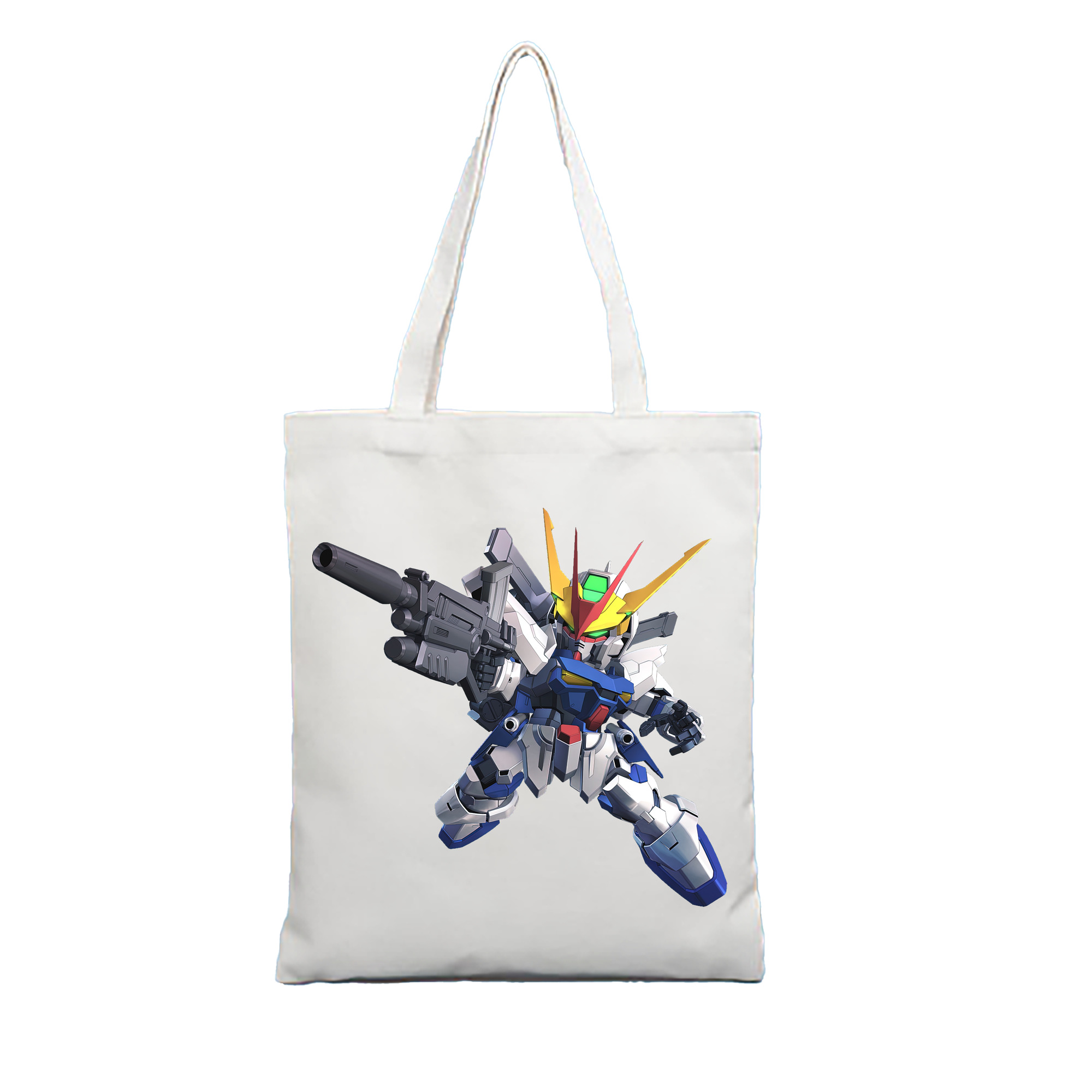 （画像用） 機動戦士ガンダム Mobile Suit Gundam 縦型キャンバス生地手提げバッグ　トートバッグ