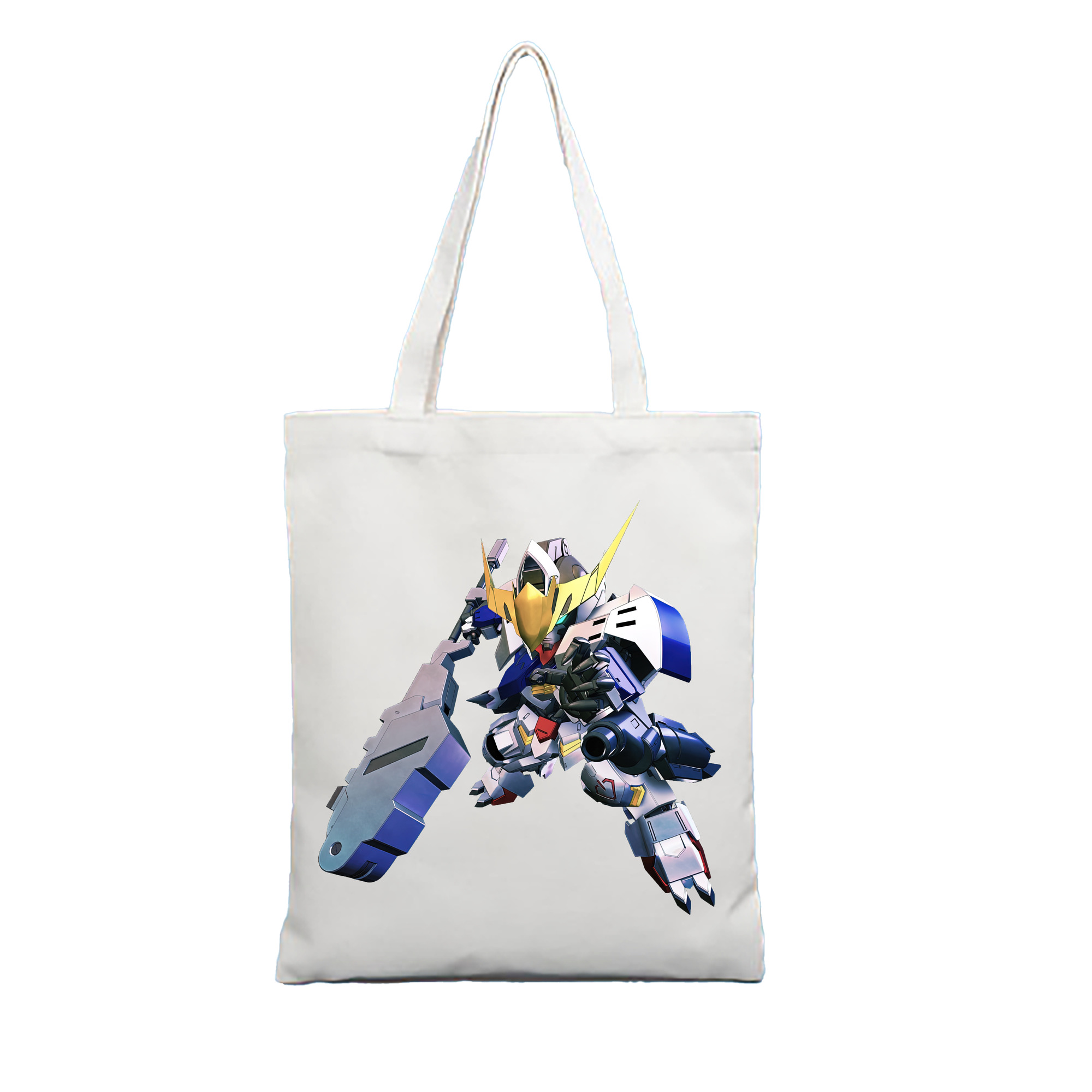 （画像用） 機動戦士ガンダム Mobile Suit Gundam 縦型キャンバス生地手提げバッグ　トートバッグ