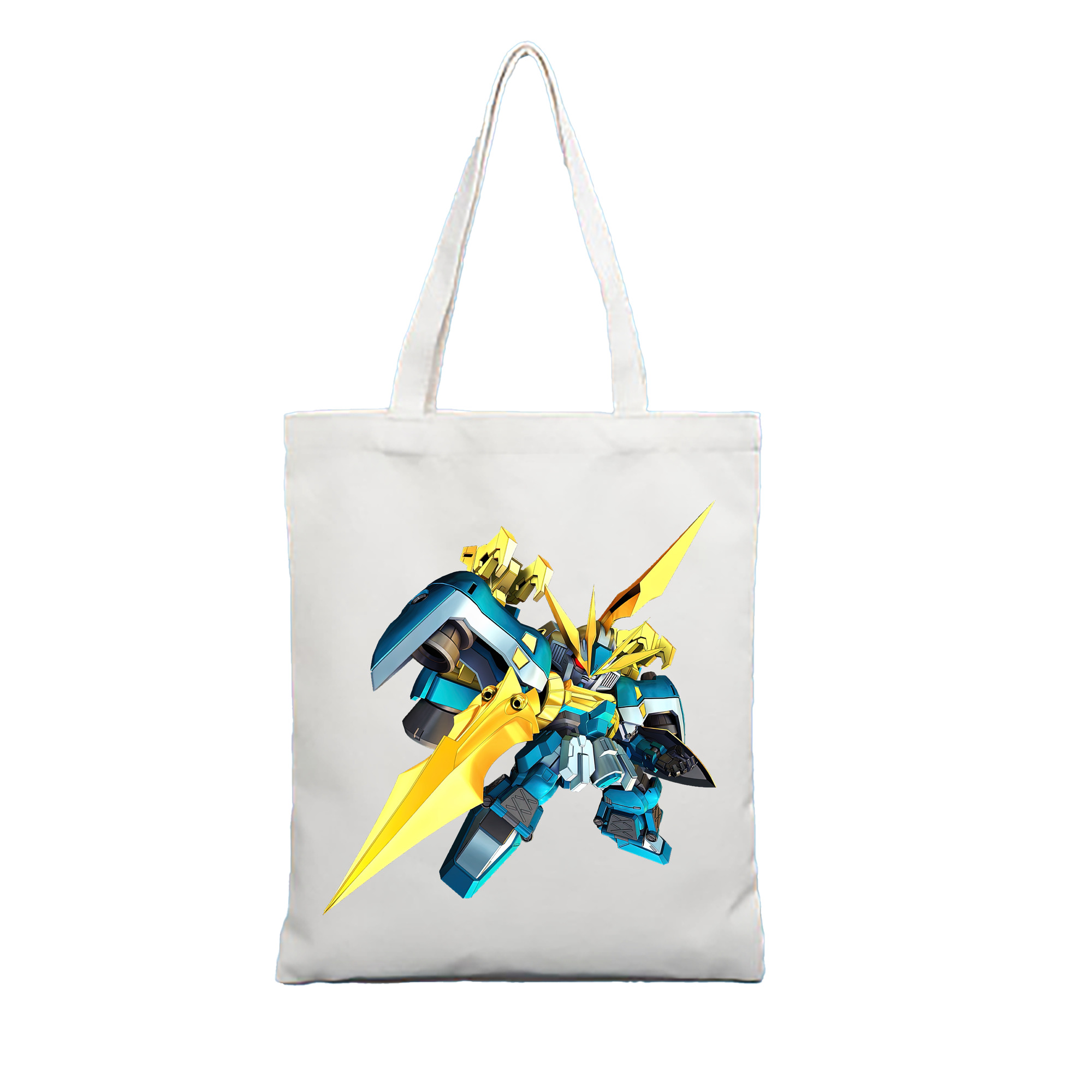 （画像用） 機動戦士ガンダム Mobile Suit Gundam 縦型キャンバス生地手提げバッグ　トートバッグ