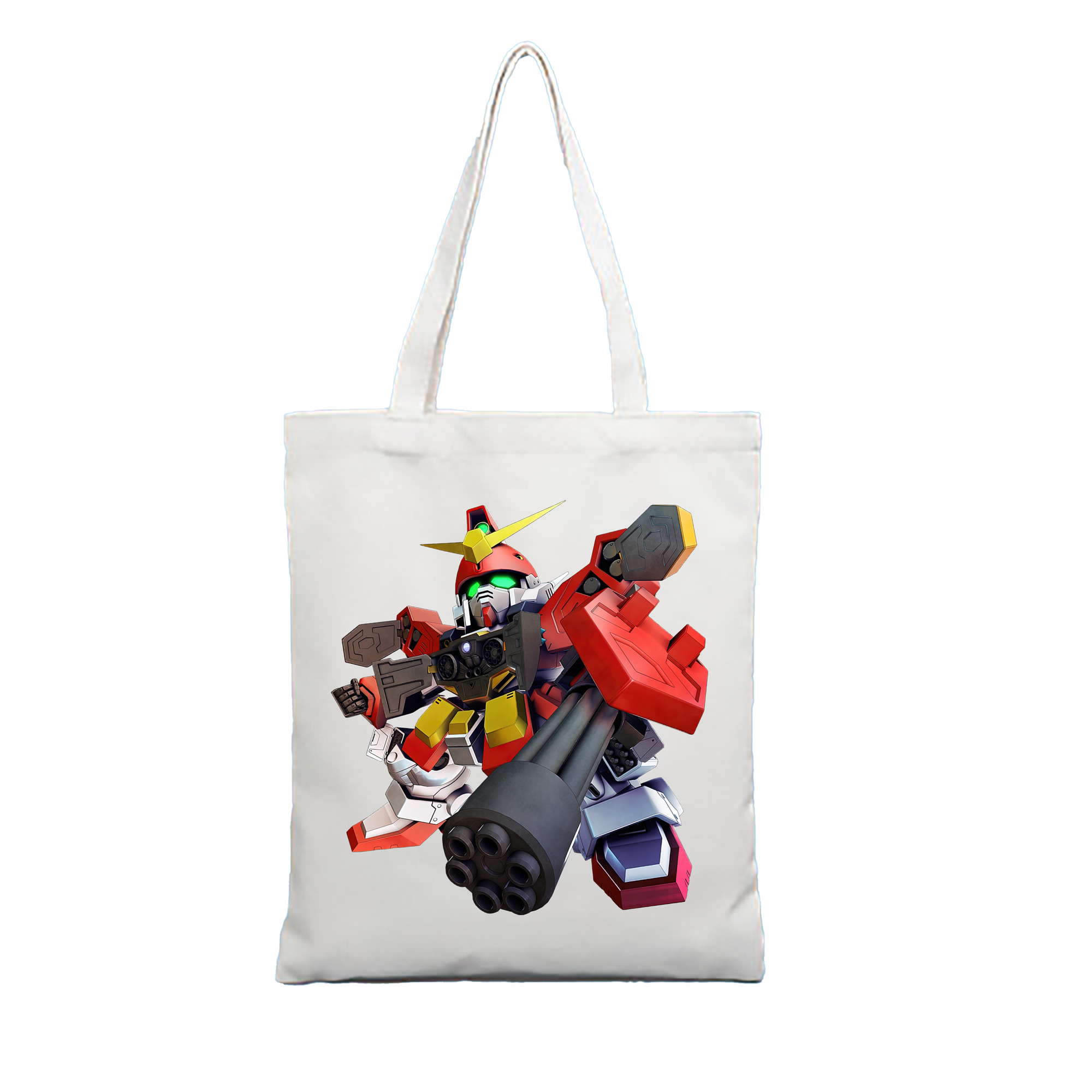 （画像用） 機動戦士ガンダム Mobile Suit Gundam 縦型キャンバス生地手提げバッグ　トートバッグ