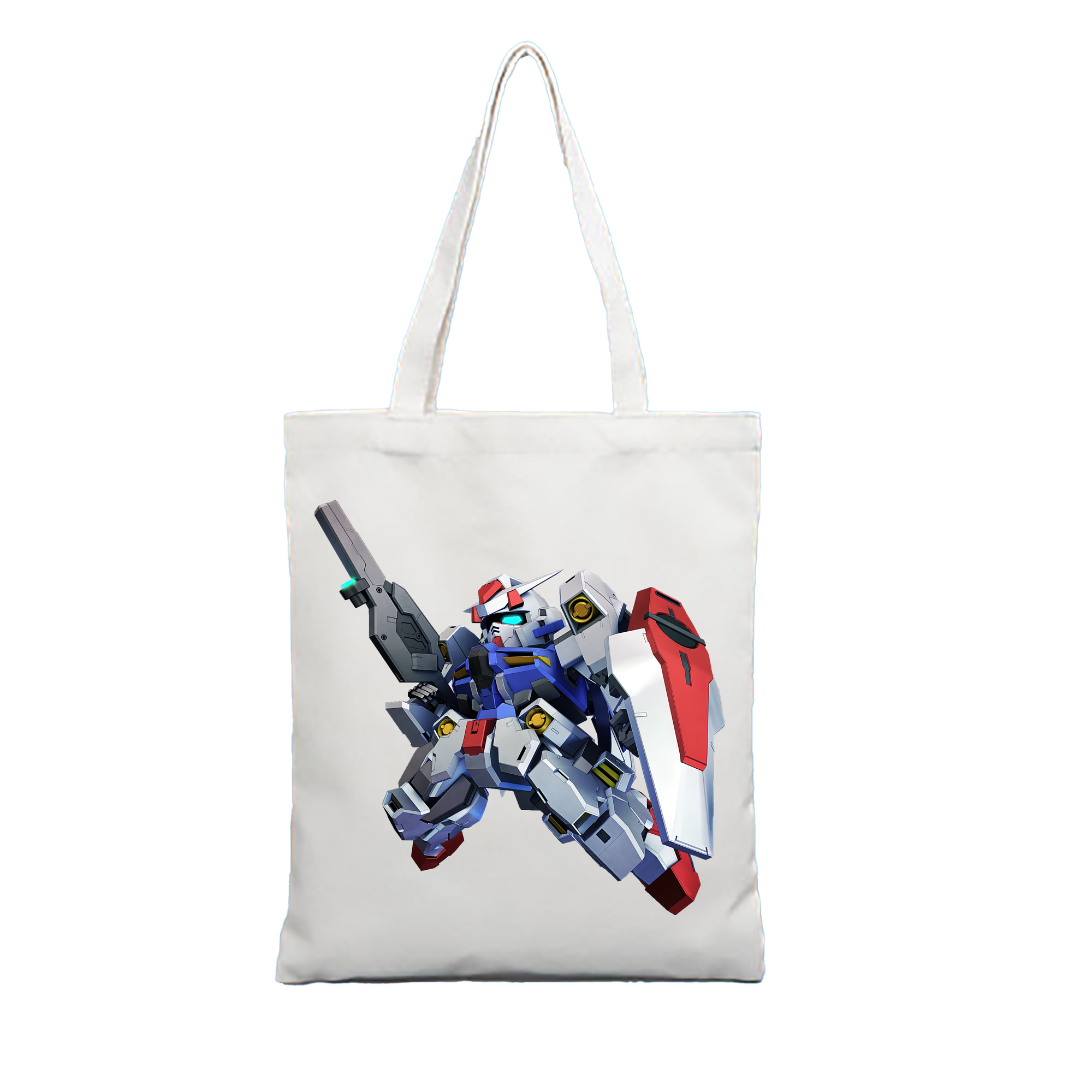 （画像用） 機動戦士ガンダム Mobile Suit Gundam 縦型キャンバス生地手提げバッグ　トートバッグ