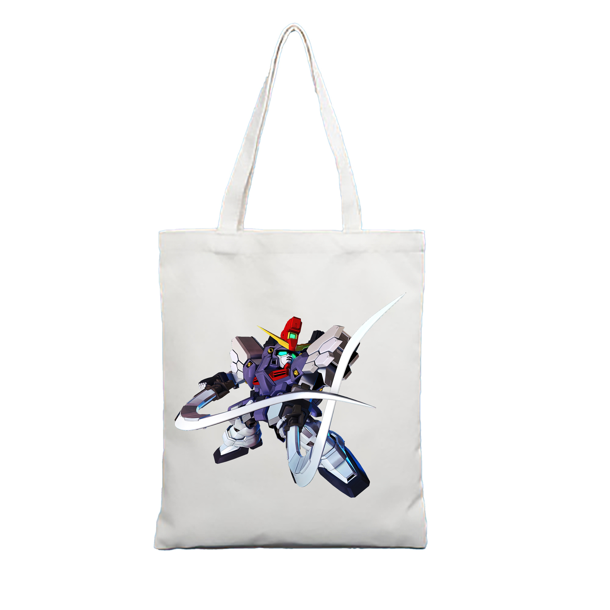 （画像用） 機動戦士ガンダム Mobile Suit Gundam 縦型キャンバス生地手提げバッグ　トートバッグ