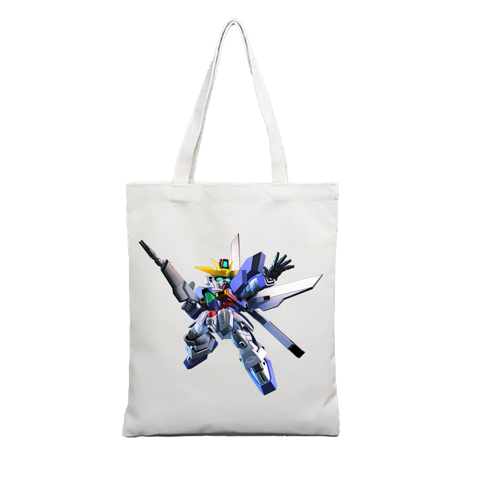（画像用） 機動戦士ガンダム Mobile Suit Gundam 縦型キャンバス生地手提げバッグ　トートバッグ