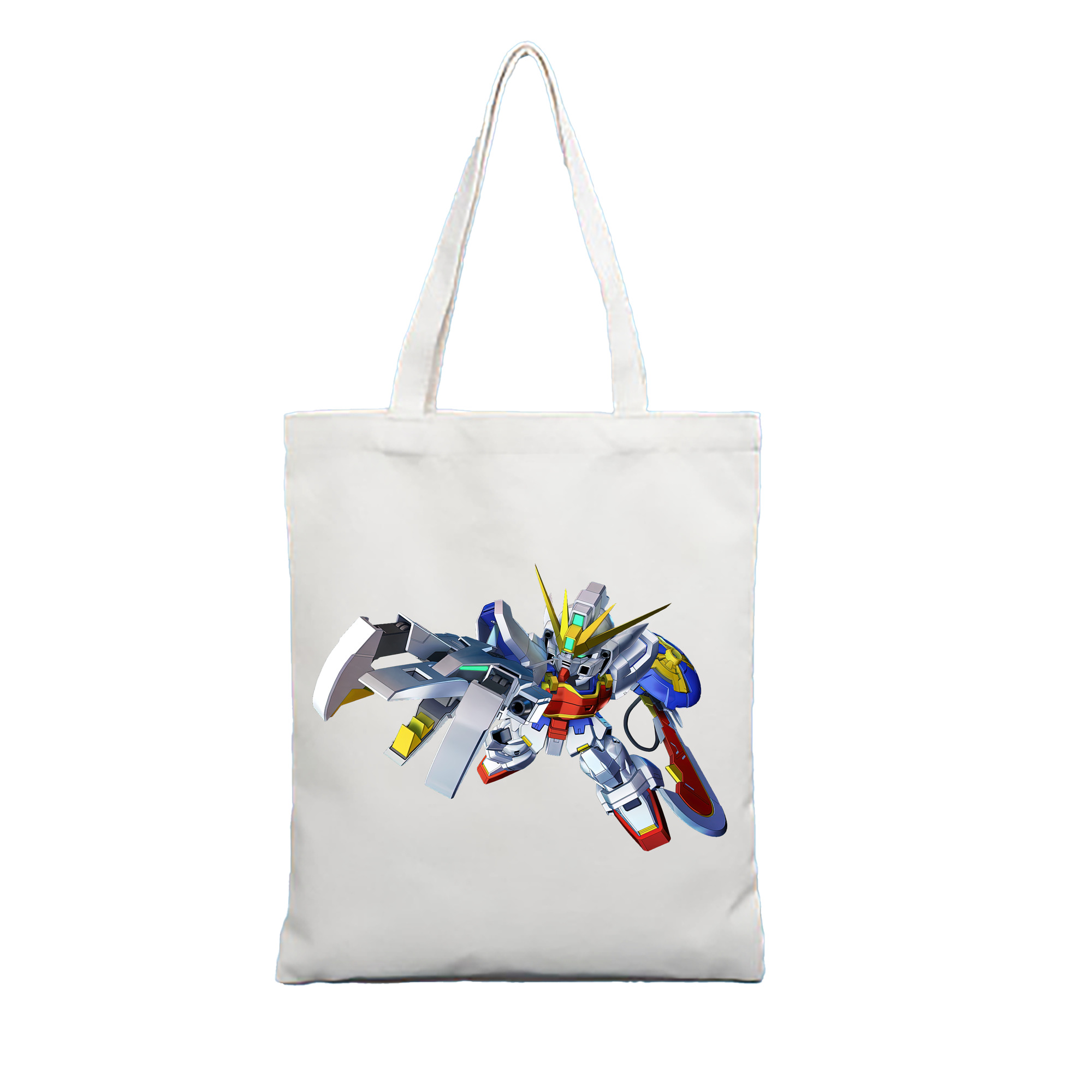 （画像用） 機動戦士ガンダム Mobile Suit Gundam 縦型キャンバス生地手提げバッグ　トートバッグ