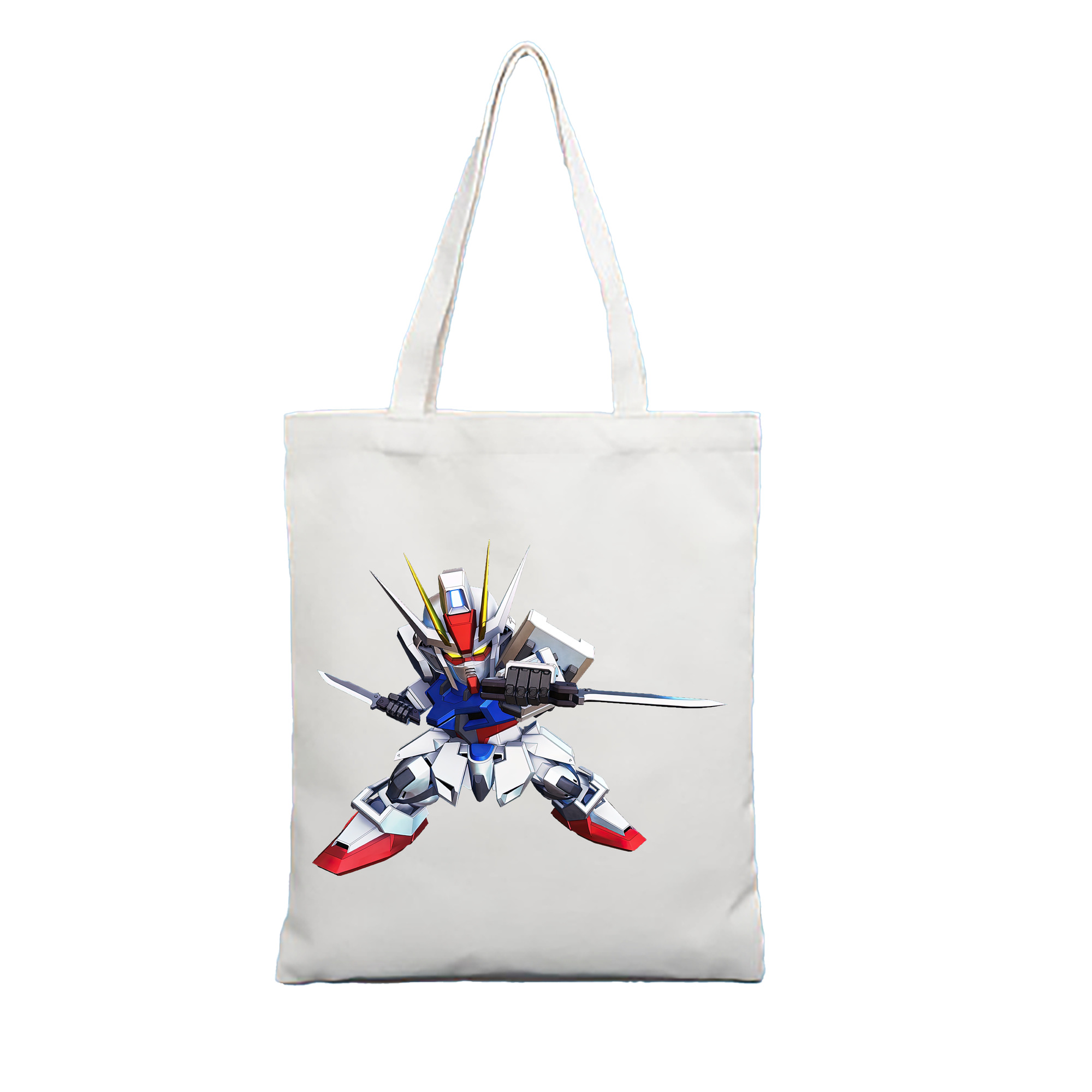 （画像用） 機動戦士ガンダム Mobile Suit Gundam 縦型キャンバス生地手提げバッグ　トートバッグ