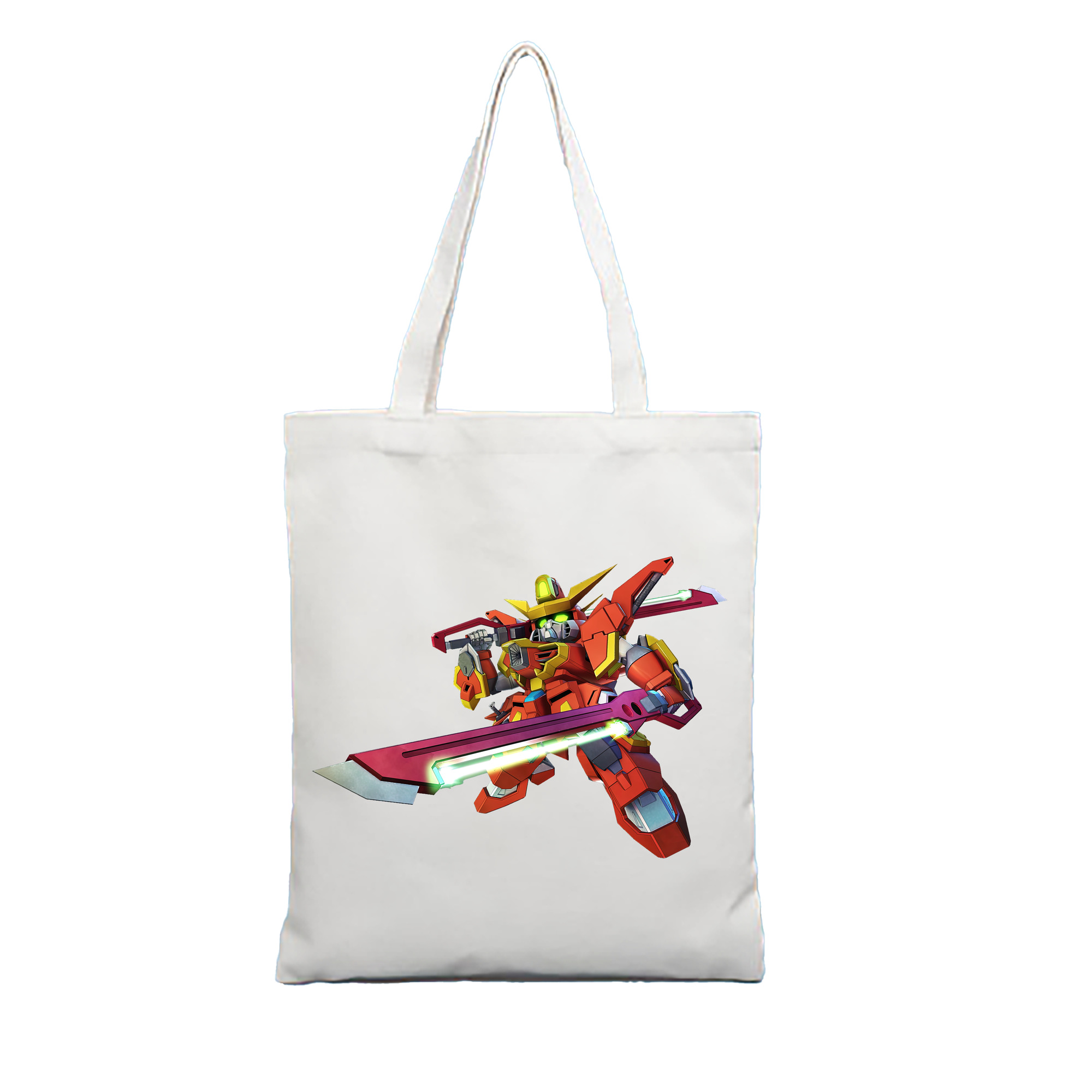 （画像用） 機動戦士ガンダム Mobile Suit Gundam 縦型キャンバス生地手提げバッグ　トートバッグ