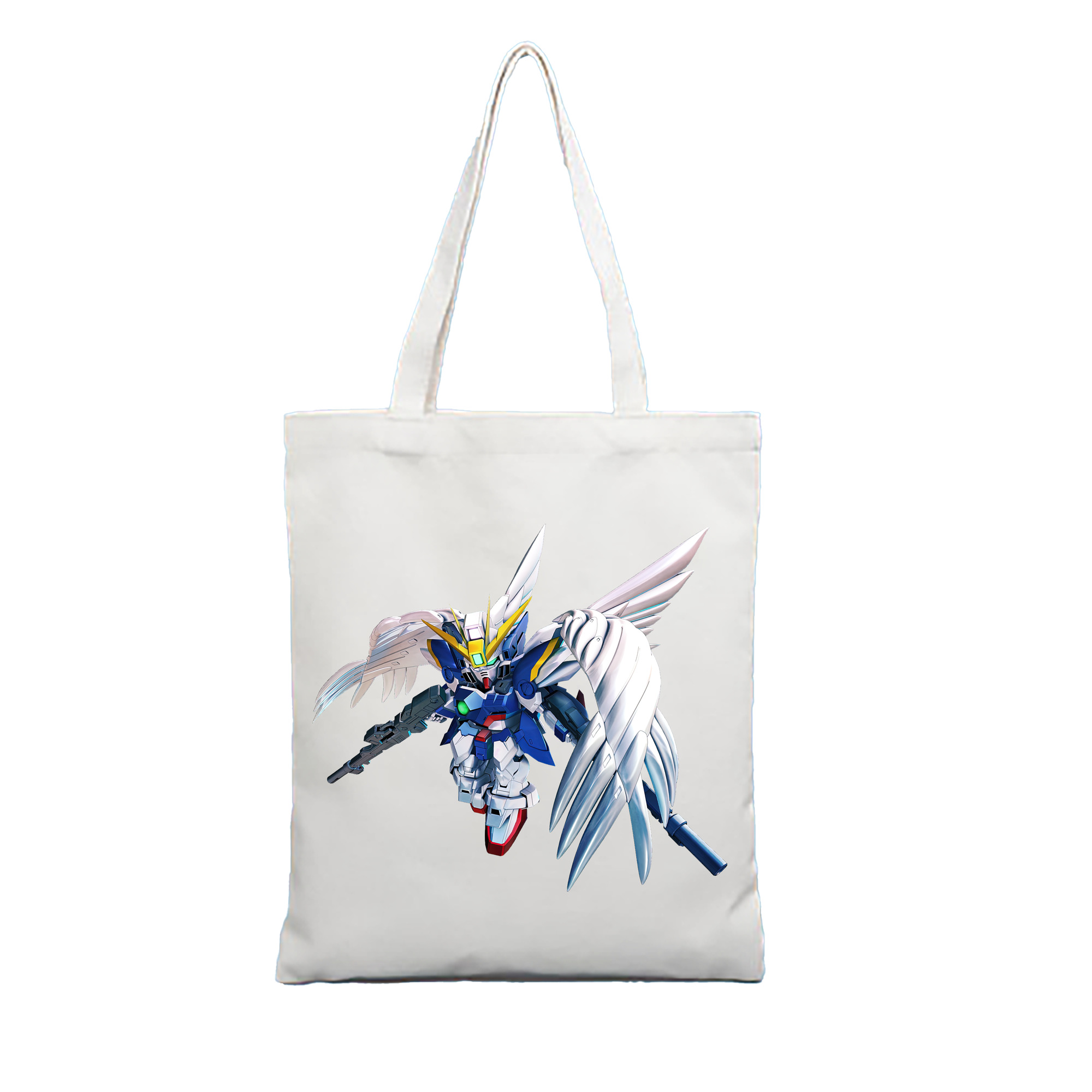 （画像用） 機動戦士ガンダム Mobile Suit Gundam 縦型キャンバス生地手提げバッグ　トートバッグ