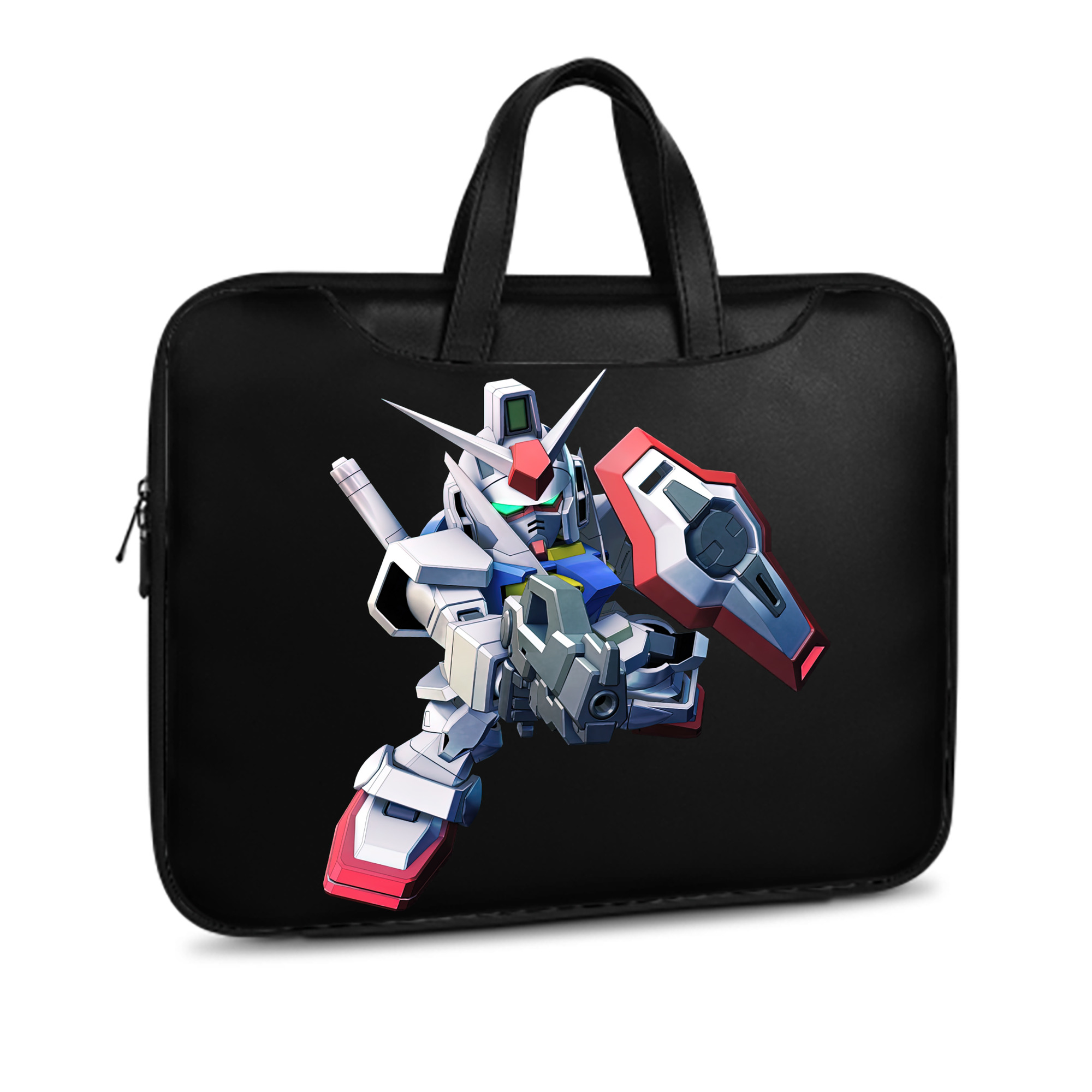 （画像用） 機動戦士ガンダム Mobile Suit Gundam レザーラップトップバッグ　ノートパソコンケース