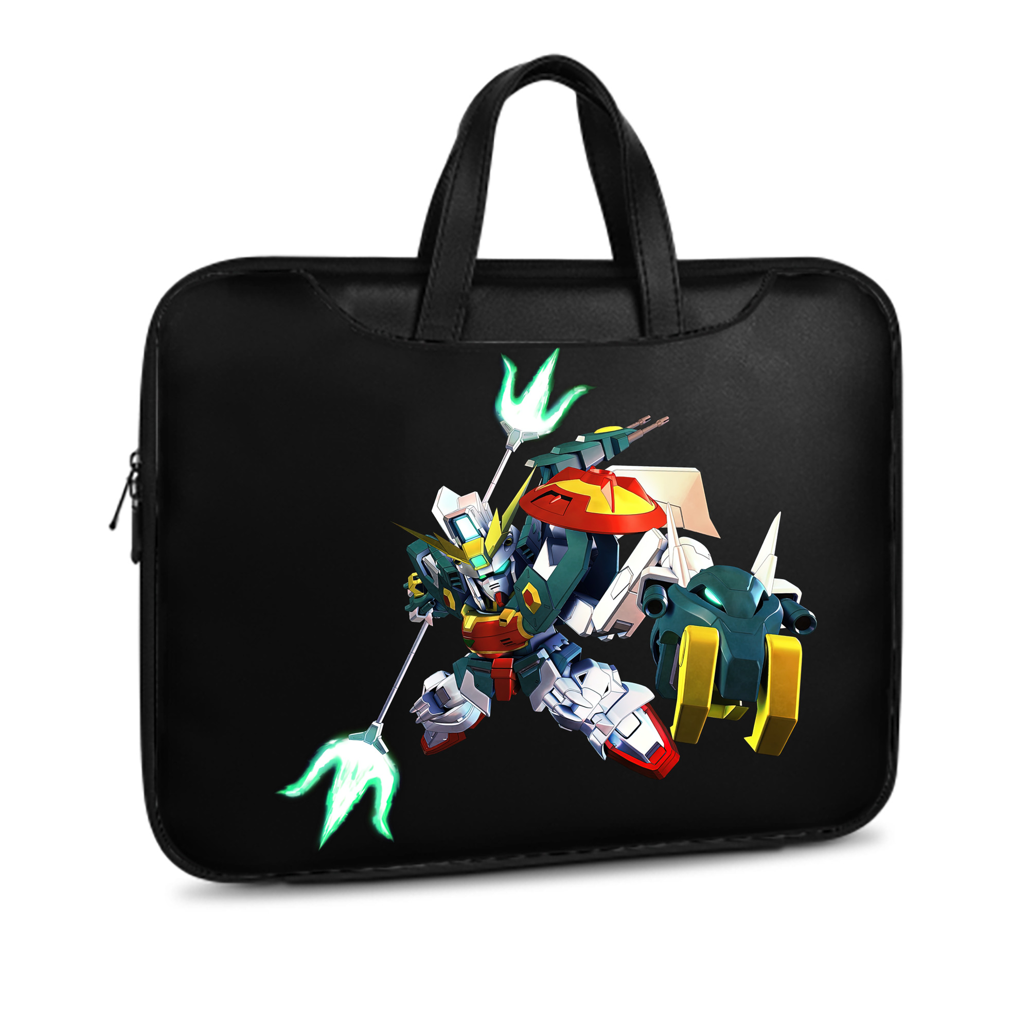 （画像用） 機動戦士ガンダム Mobile Suit Gundam レザーラップトップバッグ　ノートパソコンケース
