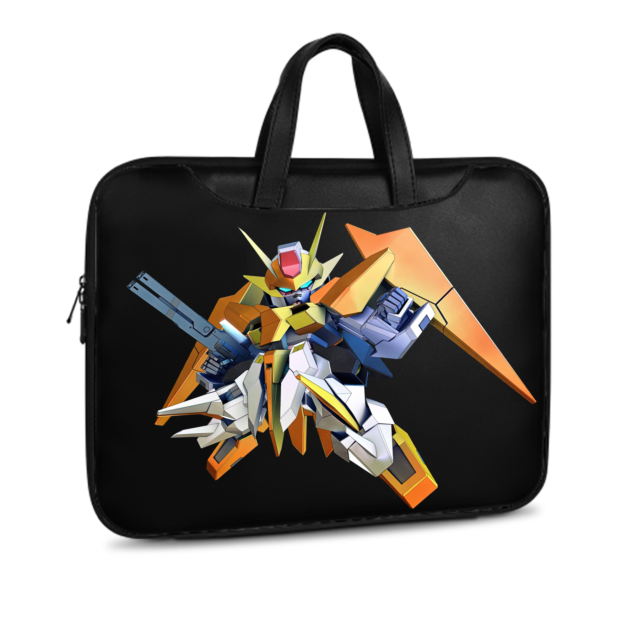 （画像用） 機動戦士ガンダム Mobile Suit Gundam レザーラップトップバッグ　ノートパソコンケース