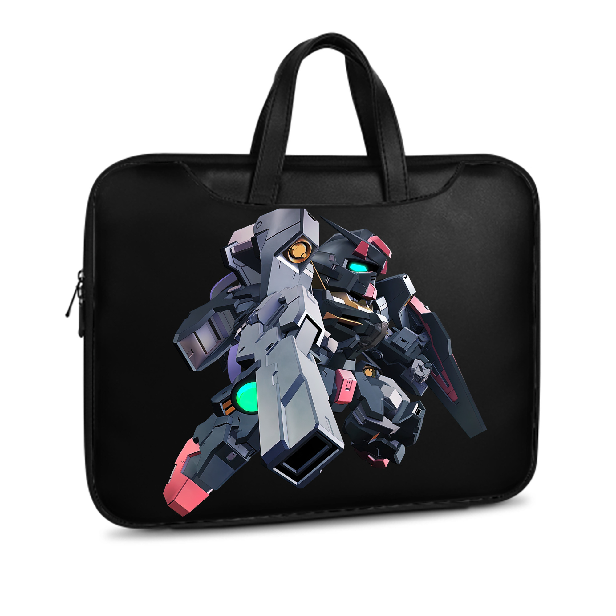 （画像用） 機動戦士ガンダム Mobile Suit Gundam レザーラップトップバッグ　ノートパソコンケース