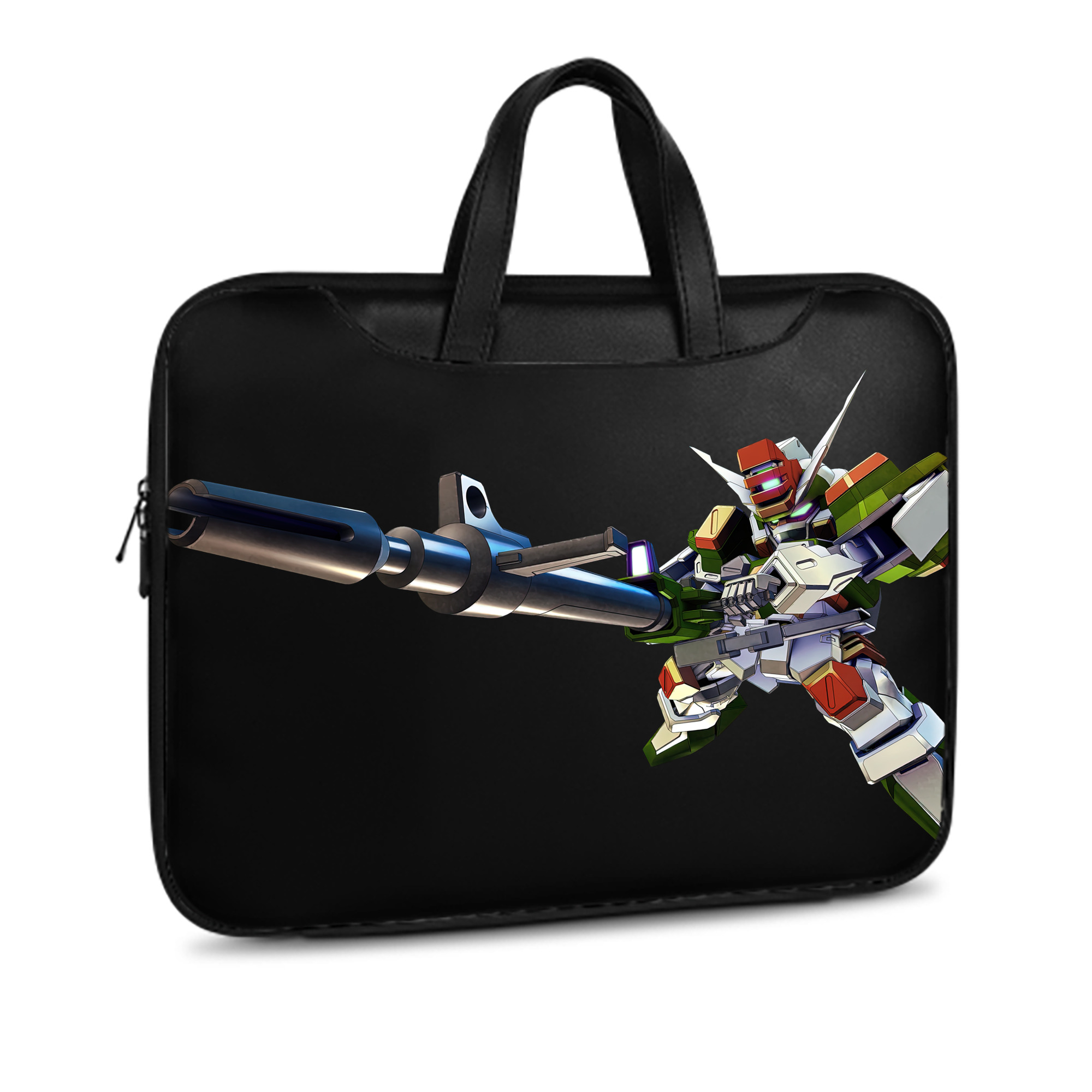 （画像用） 機動戦士ガンダム Mobile Suit Gundam レザーラップトップバッグ　ノートパソコンケース