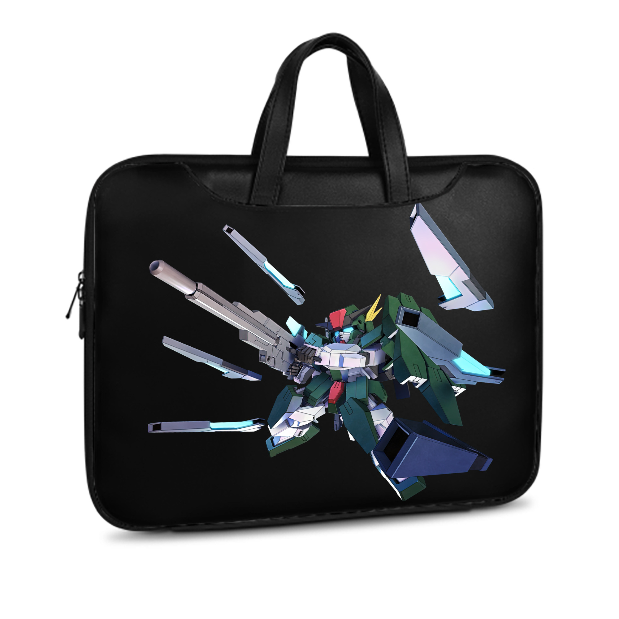 （画像用） 機動戦士ガンダム Mobile Suit Gundam レザーラップトップバッグ　ノートパソコンケース