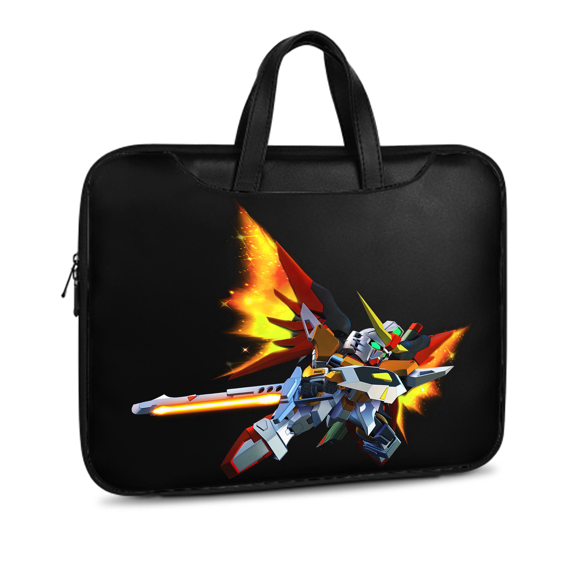 （画像用） 機動戦士ガンダム Mobile Suit Gundam レザーラップトップバッグ　ノートパソコンケース