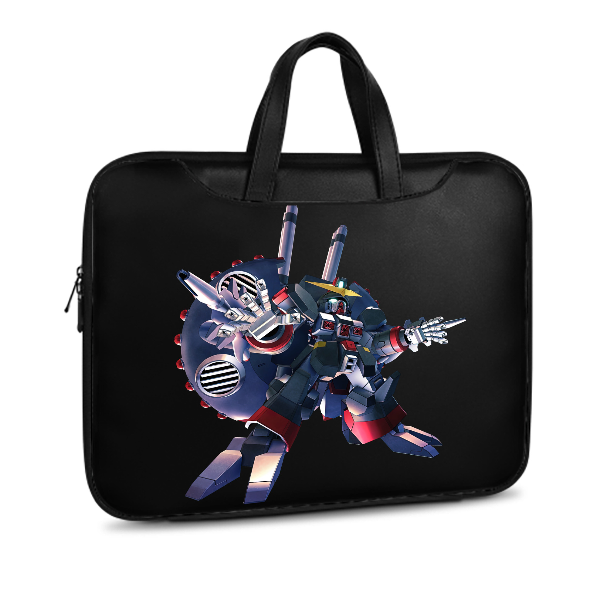 （画像用） 機動戦士ガンダム Mobile Suit Gundam レザーラップトップバッグ　ノートパソコンケース