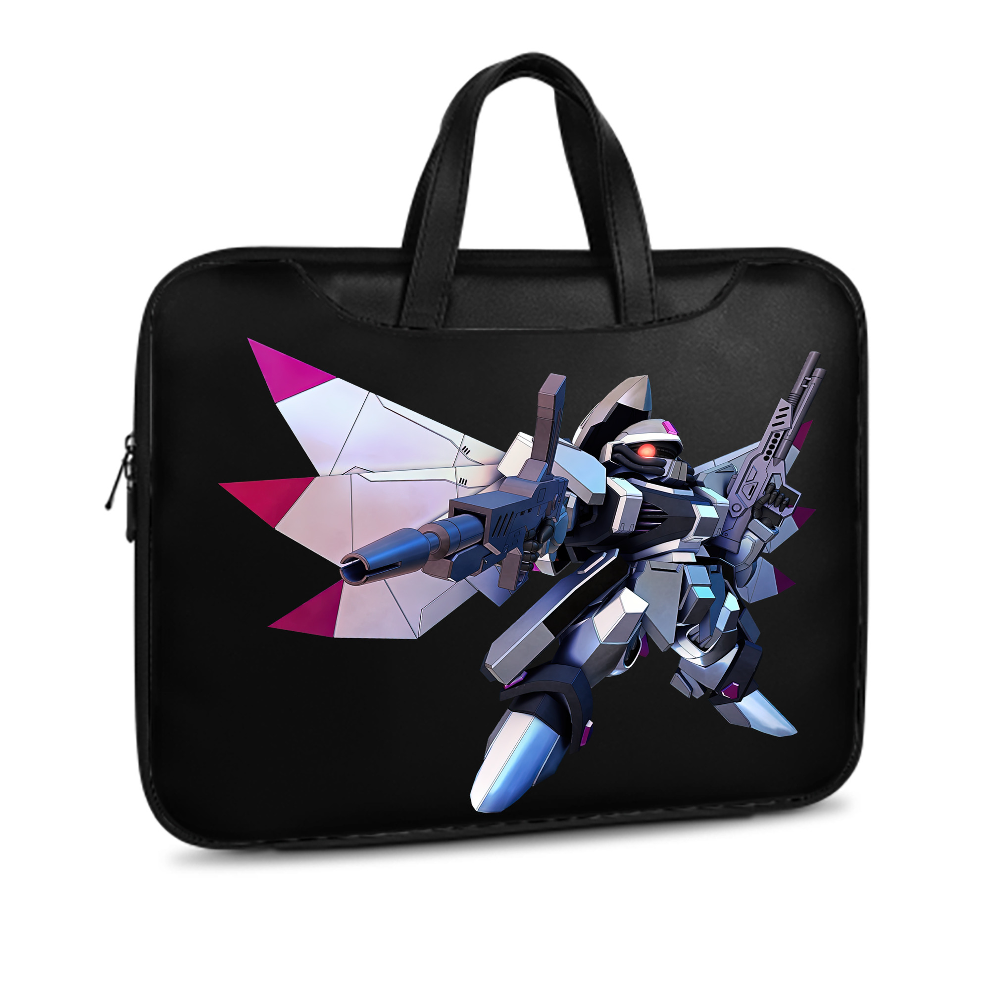 （画像用） 機動戦士ガンダム Mobile Suit Gundam レザーラップトップバッグ　ノートパソコンケース