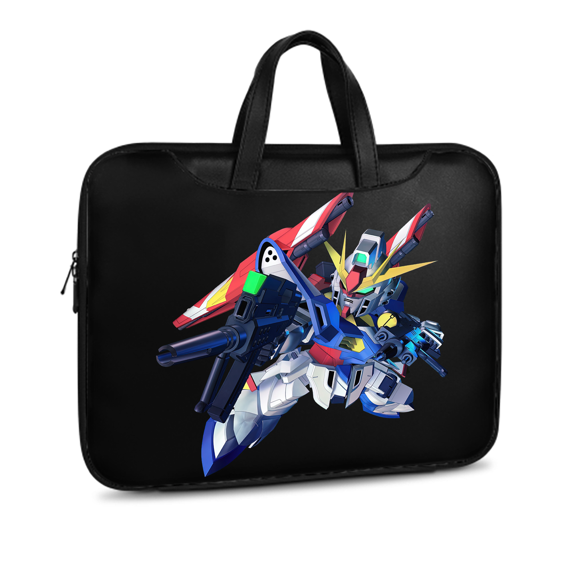 （画像用） 機動戦士ガンダム Mobile Suit Gundam レザーラップトップバッグ　ノートパソコンケース