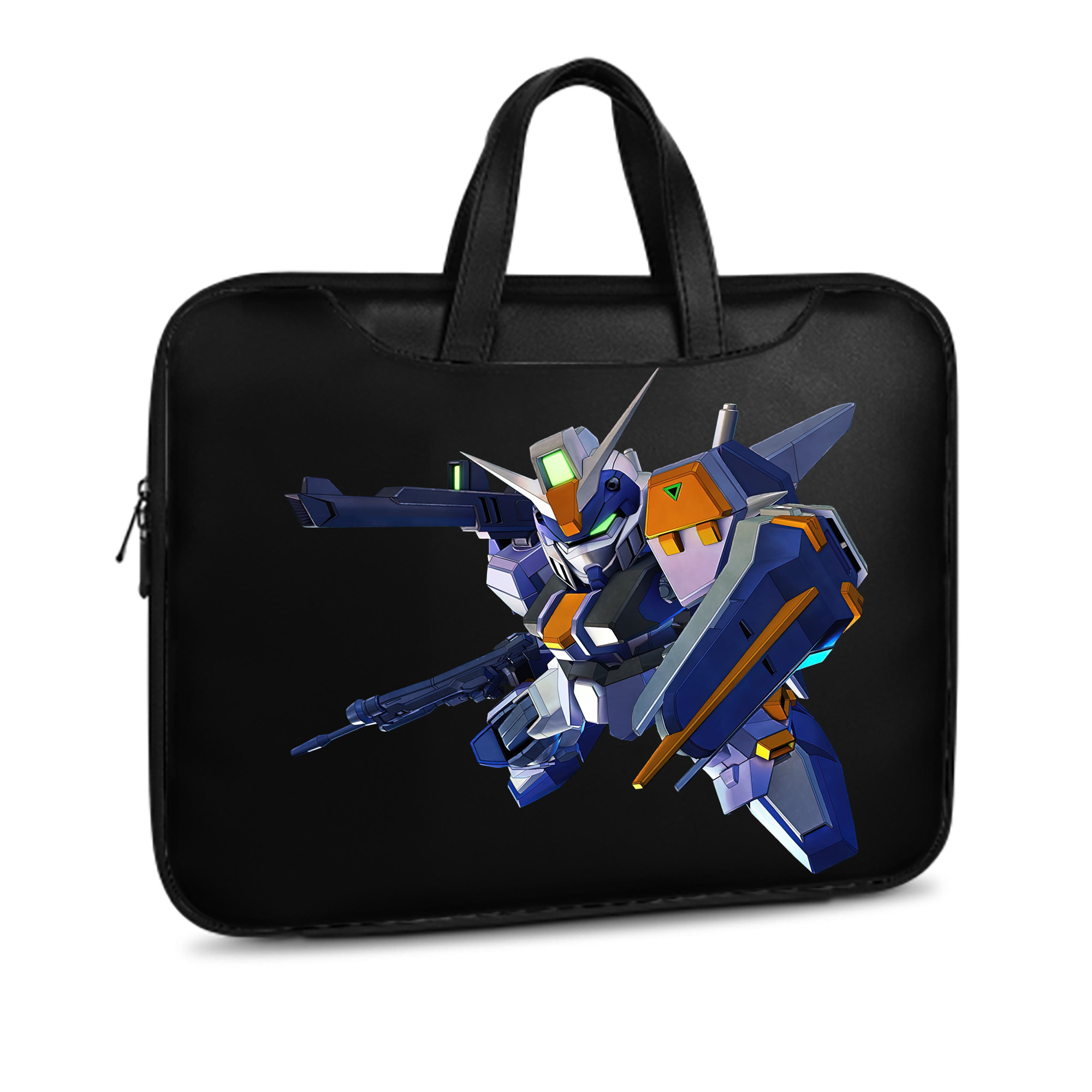 （画像用） 機動戦士ガンダム Mobile Suit Gundam レザーラップトップバッグ　ノートパソコンケース