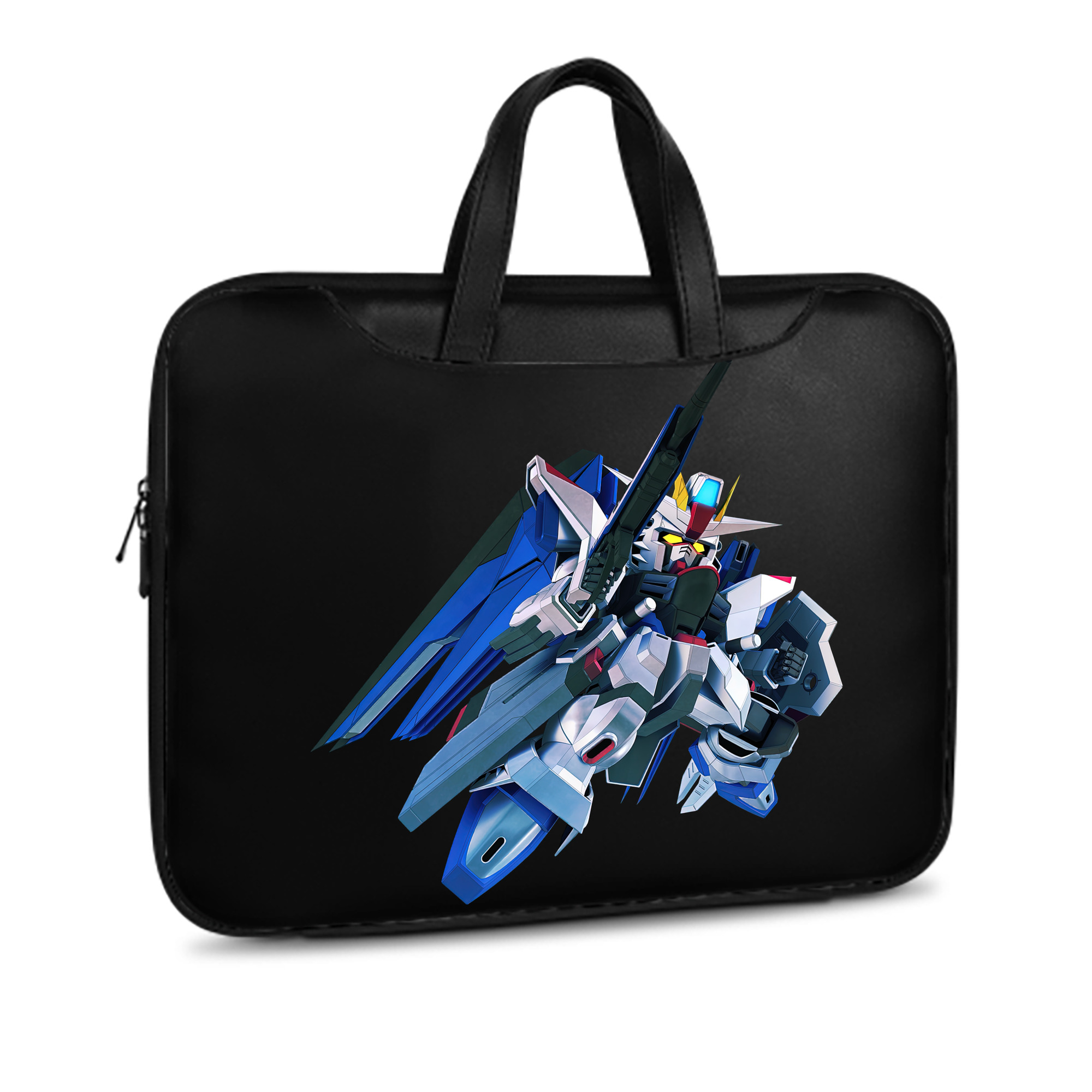 （画像用） 機動戦士ガンダム Mobile Suit Gundam レザーラップトップバッグ　ノートパソコンケース