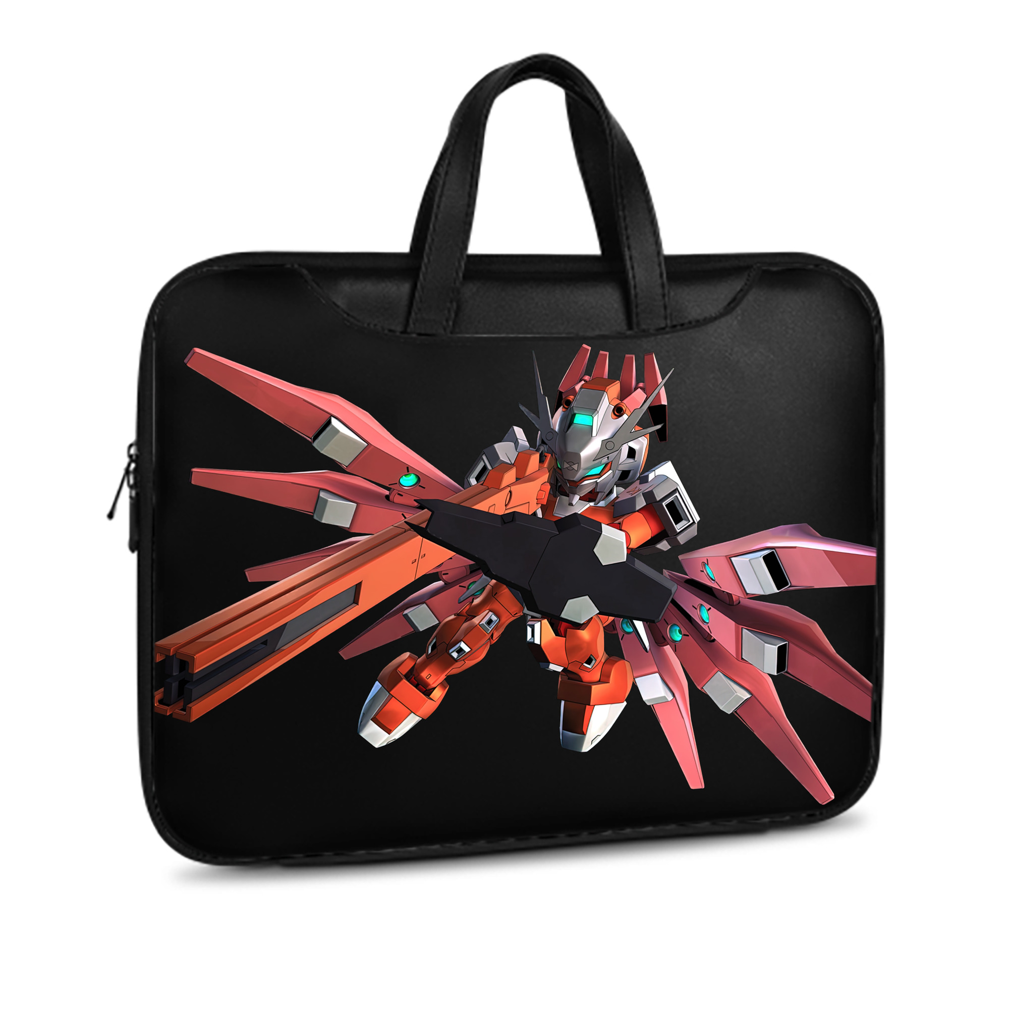 （画像用） 機動戦士ガンダム Mobile Suit Gundam レザーラップトップバッグ　ノートパソコンケース