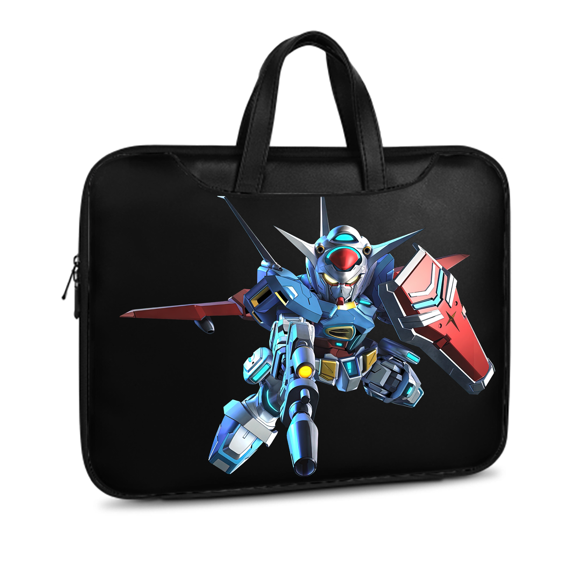 （画像用） 機動戦士ガンダム Mobile Suit Gundam レザーラップトップバッグ　ノートパソコンケース