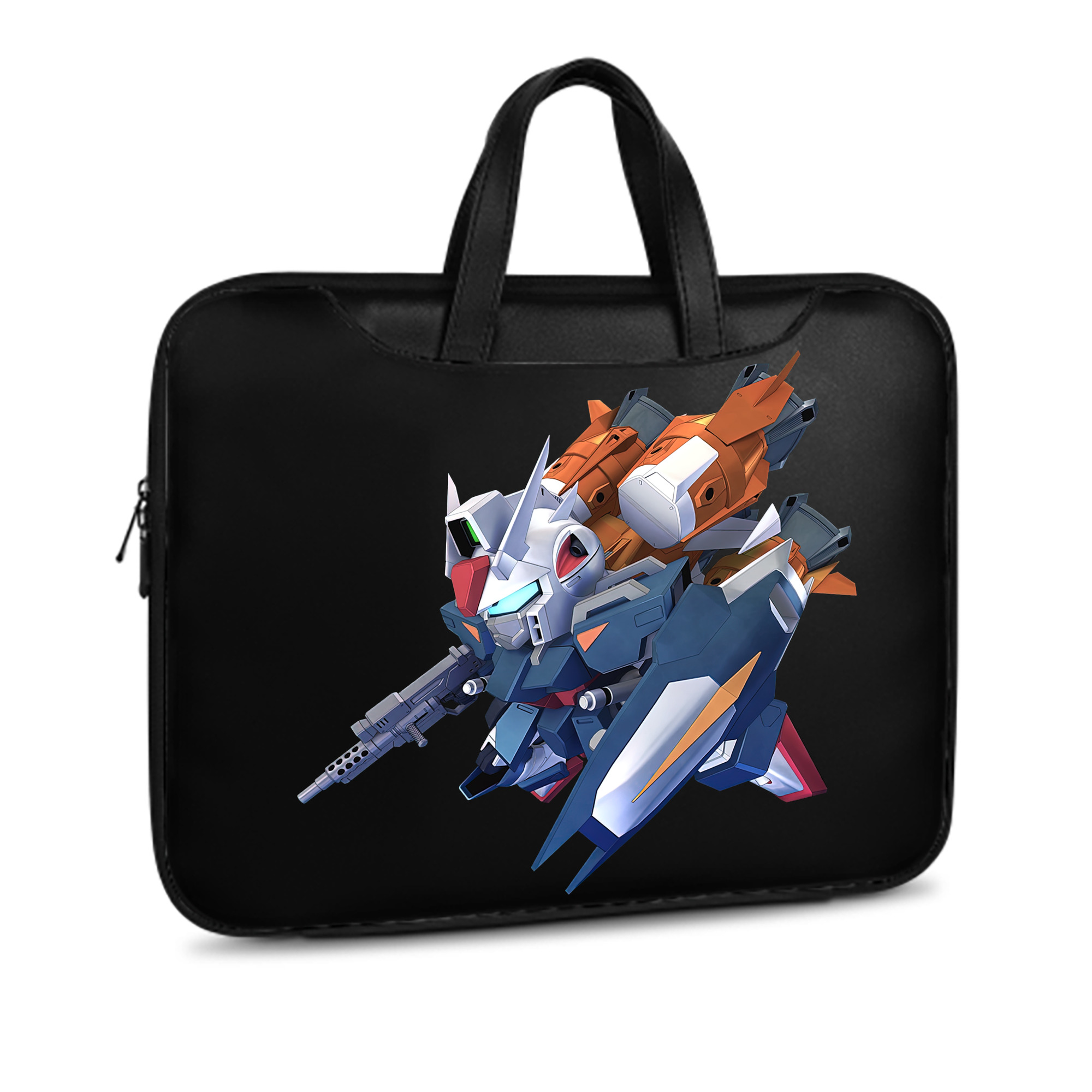 （画像用） 機動戦士ガンダム Mobile Suit Gundam レザーラップトップバッグ　ノートパソコンケース