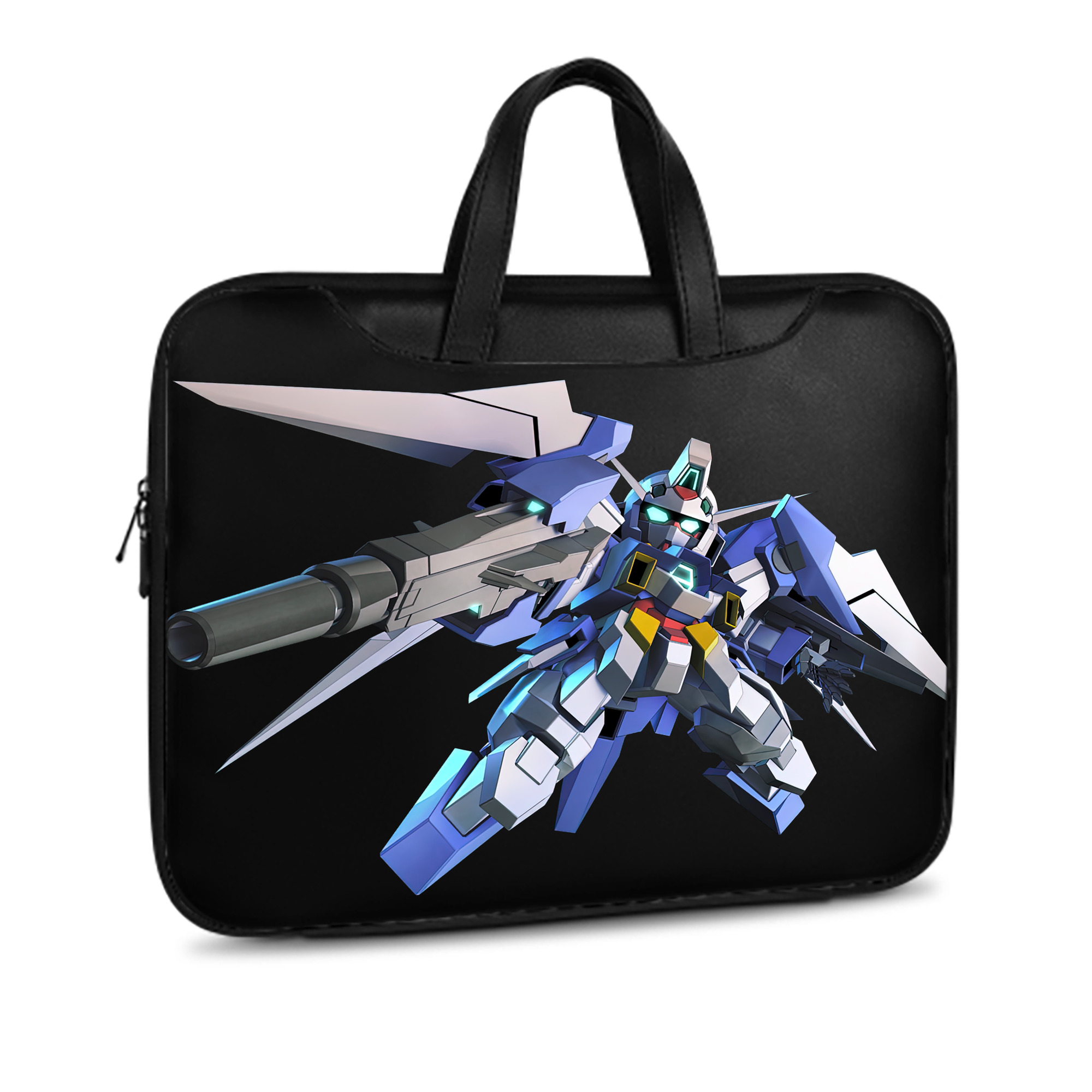 （画像用） 機動戦士ガンダム Mobile Suit Gundam レザーラップトップバッグ　ノートパソコンケース