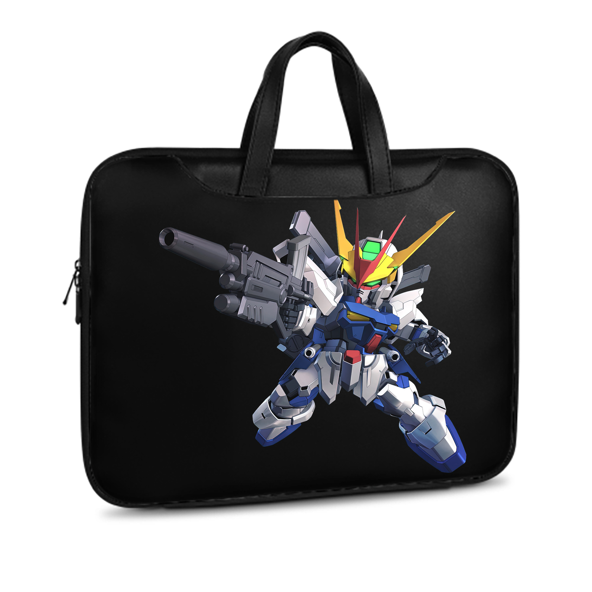 （画像用） 機動戦士ガンダム Mobile Suit Gundam レザーラップトップバッグ　ノートパソコンケース