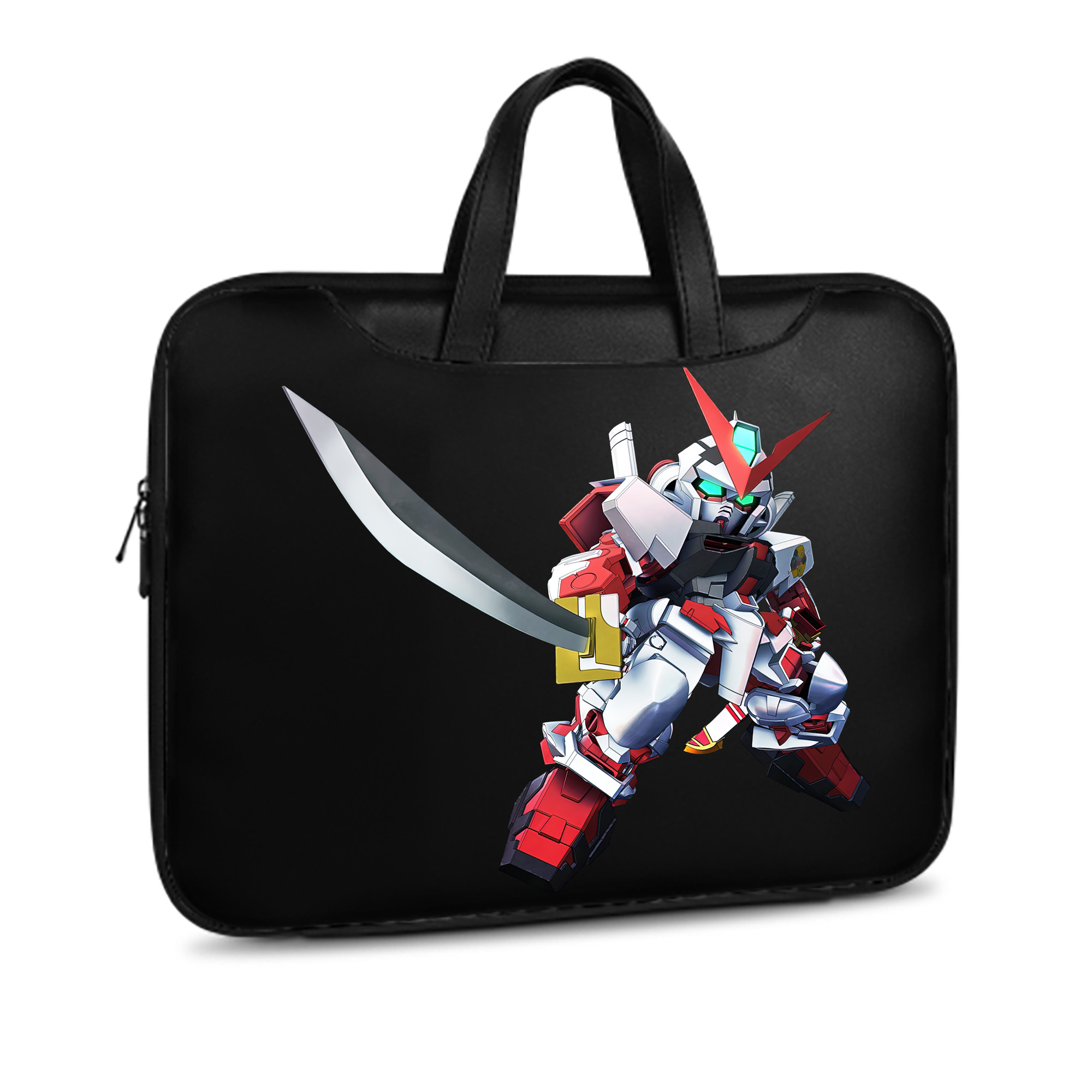 （画像用） 機動戦士ガンダム Mobile Suit Gundam レザーラップトップバッグ　ノートパソコンケース
