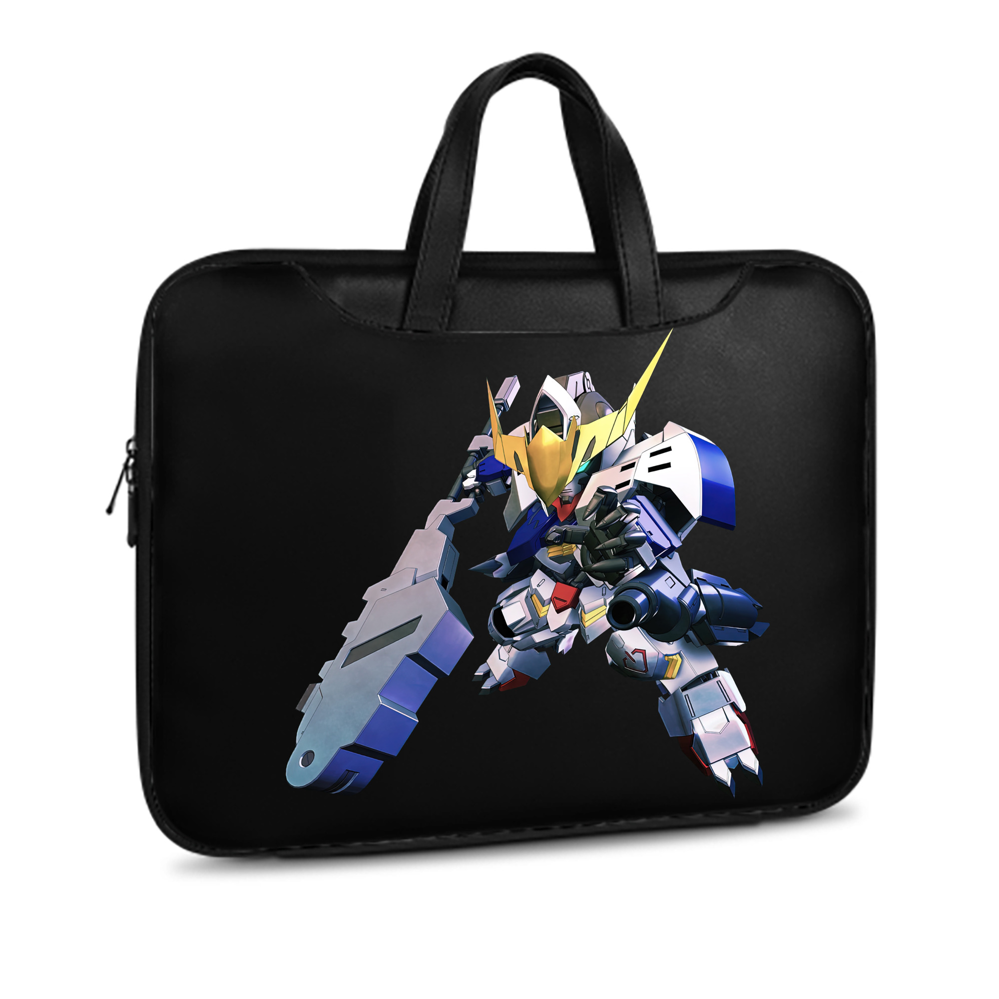 （画像用） 機動戦士ガンダム Mobile Suit Gundam レザーラップトップバッグ　ノートパソコンケース