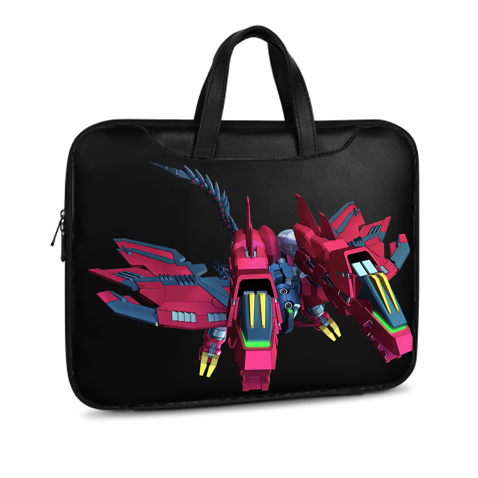 （画像用） 機動戦士ガンダム Mobile Suit Gundam レザーラップトップバッグ　ノートパソコンケース