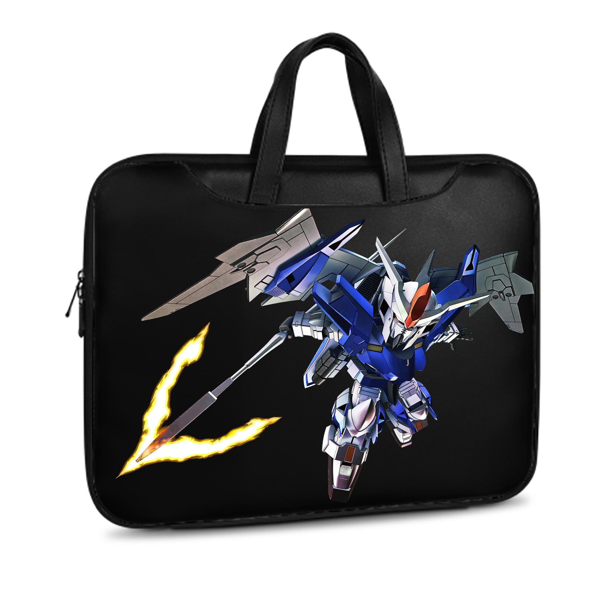 （画像用） 機動戦士ガンダム Mobile Suit Gundam レザーラップトップバッグ　ノートパソコンケース