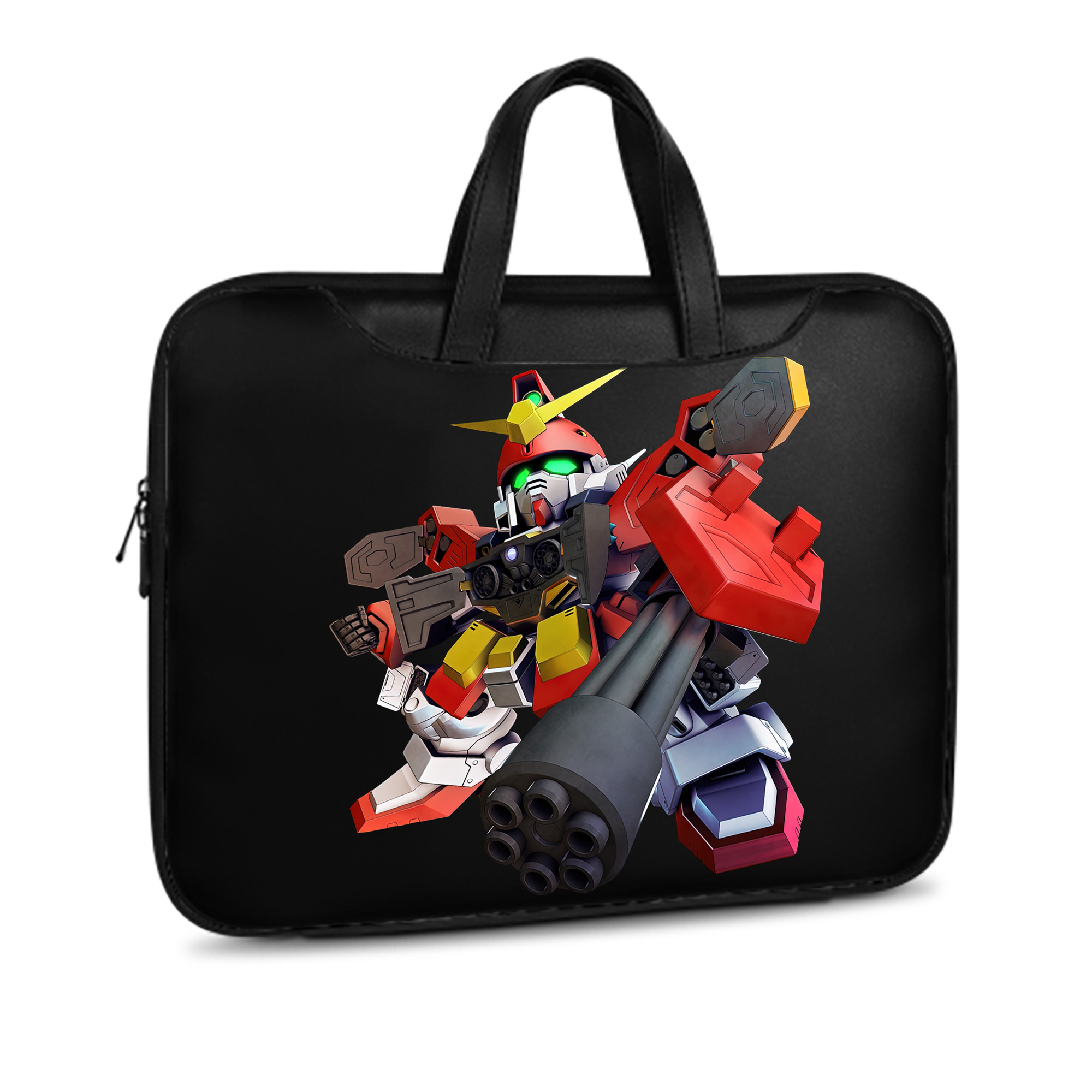 （画像用） 機動戦士ガンダム Mobile Suit Gundam レザーラップトップバッグ　ノートパソコンケース