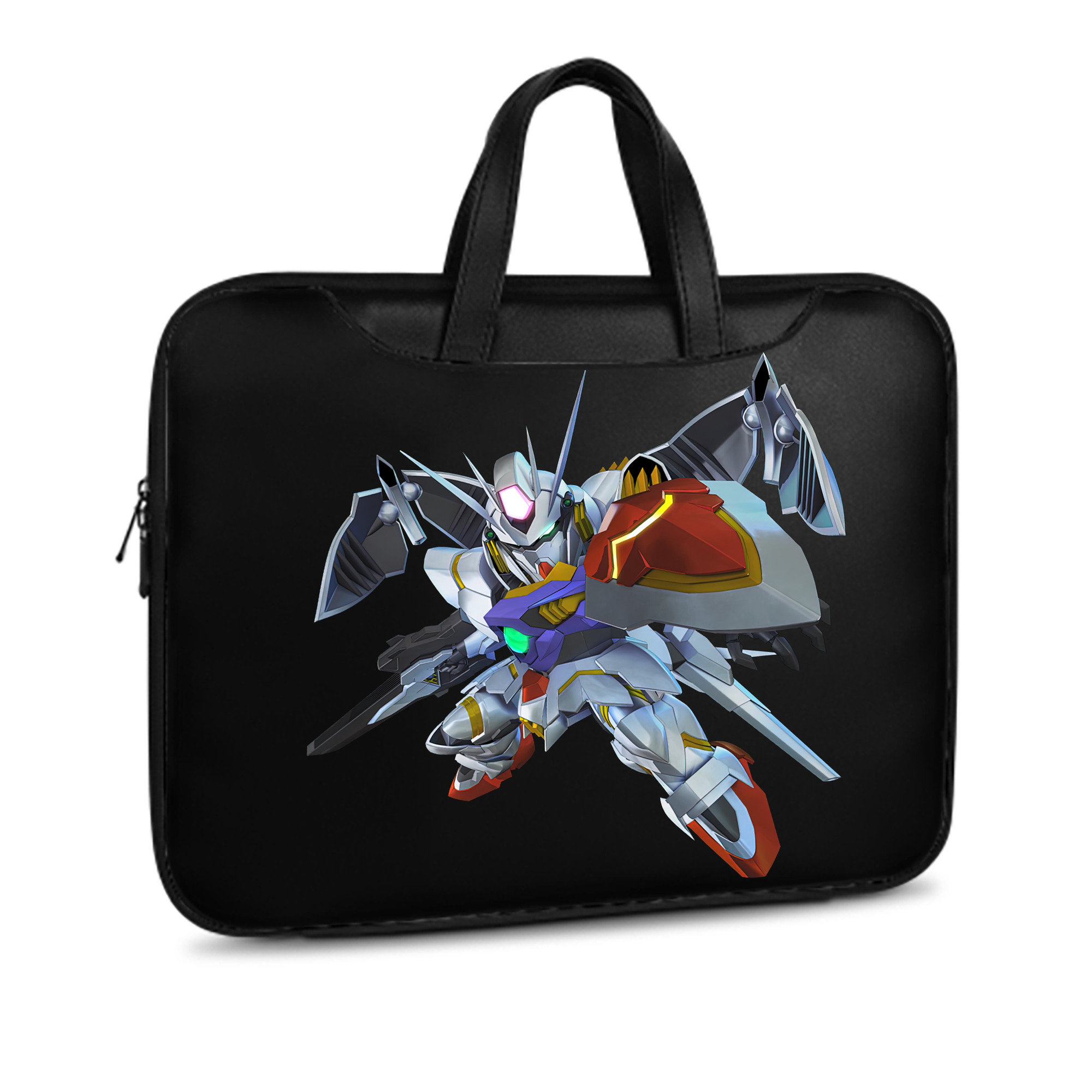 （画像用） 機動戦士ガンダム Mobile Suit Gundam レザーラップトップバッグ　ノートパソコンケース