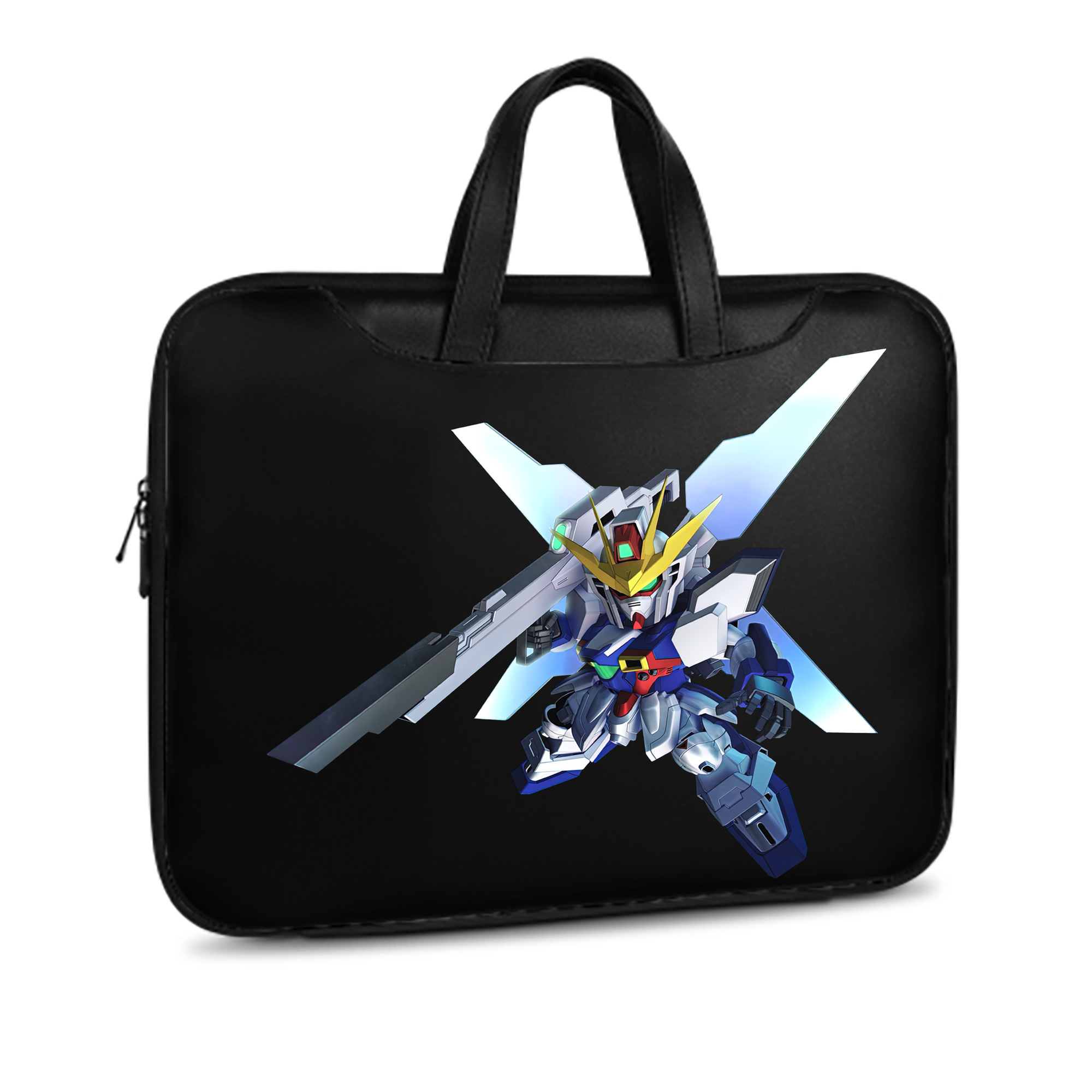 （画像用） 機動戦士ガンダム Mobile Suit Gundam レザーラップトップバッグ　ノートパソコンケース