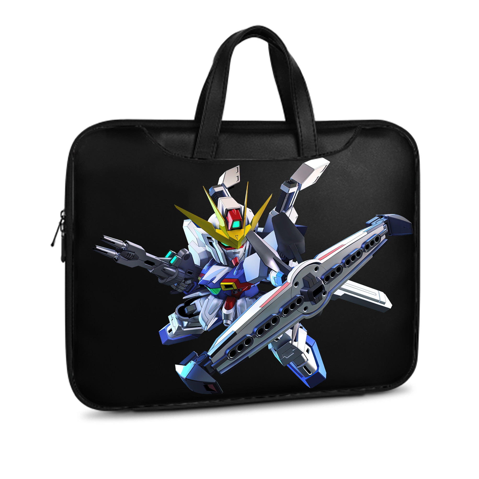 （画像用） 機動戦士ガンダム Mobile Suit Gundam レザーラップトップバッグ　ノートパソコンケース