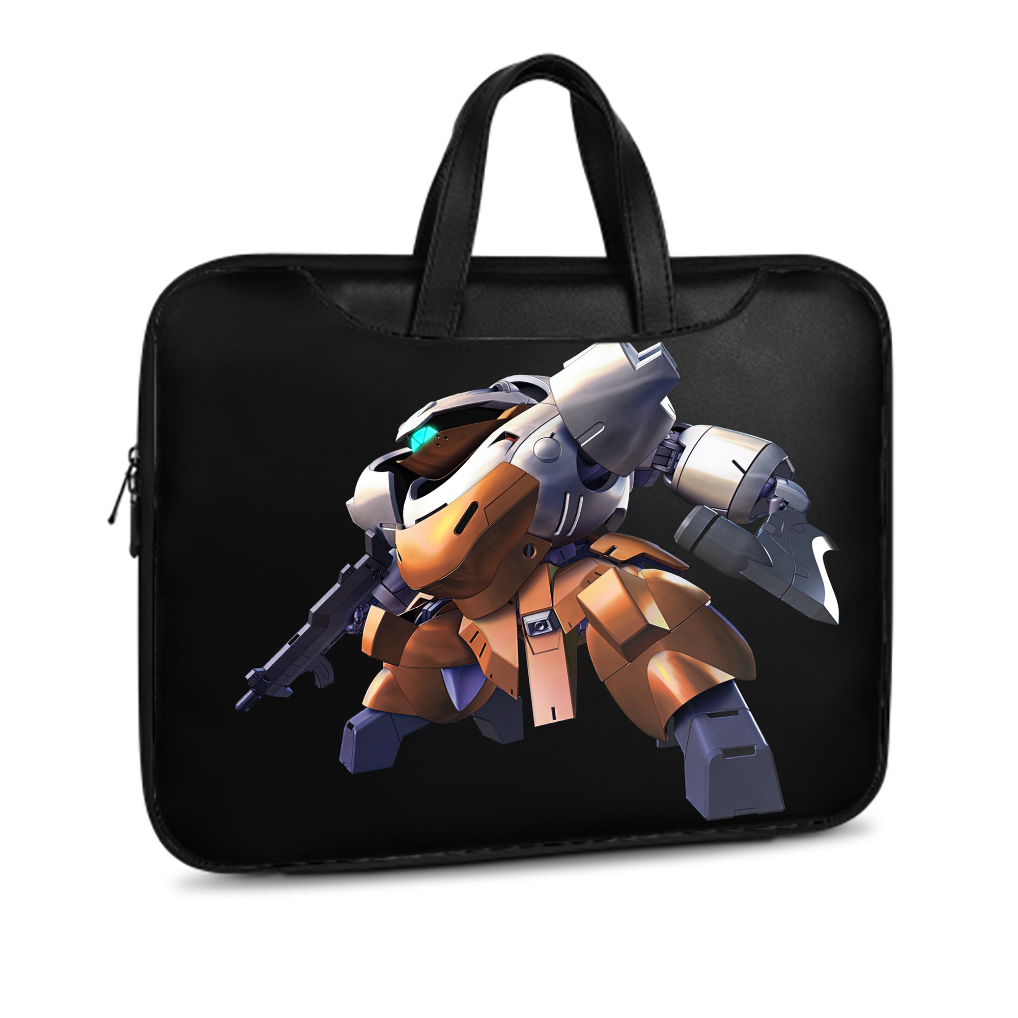 （画像用） 機動戦士ガンダム Mobile Suit Gundam レザーラップトップバッグ　ノートパソコンケース