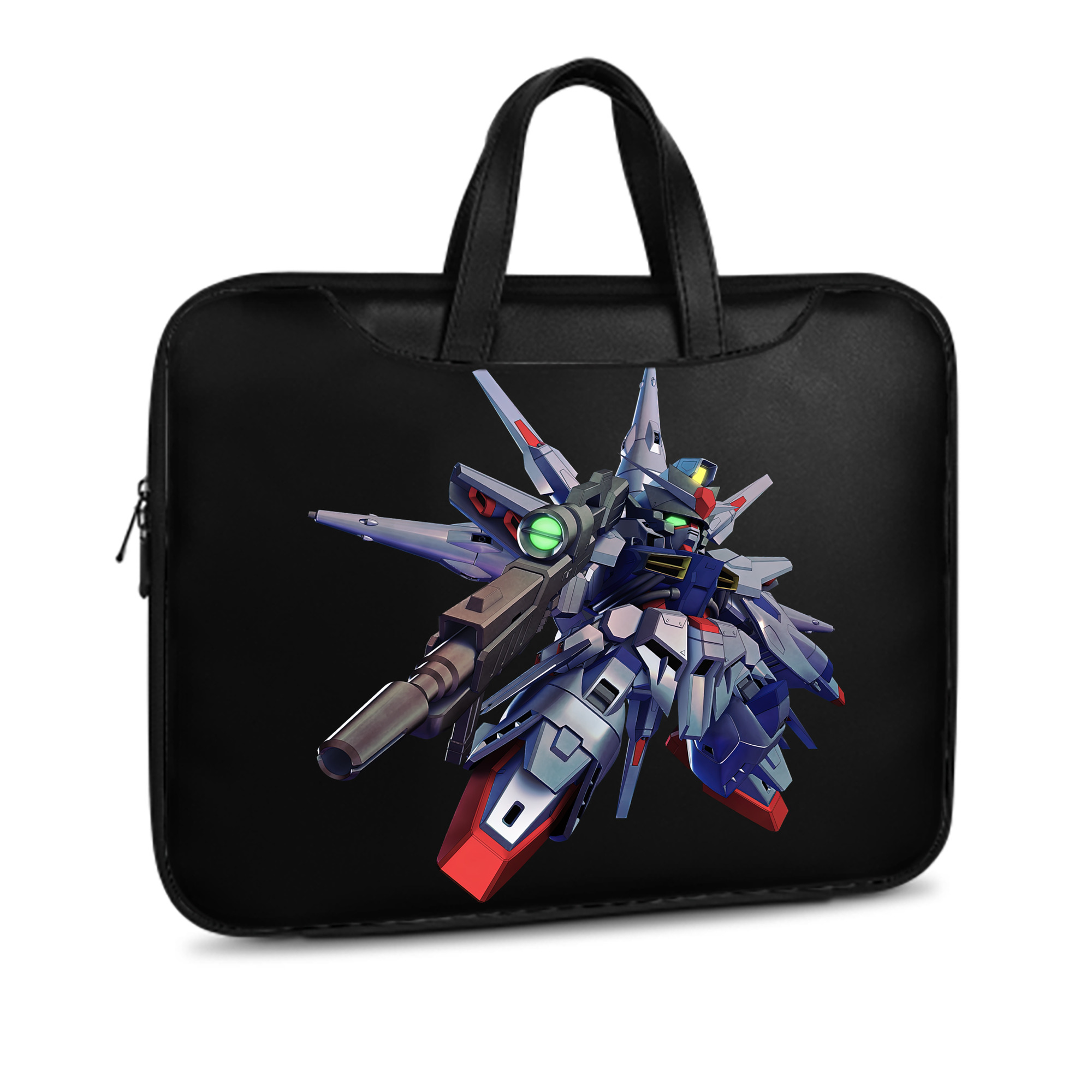 （画像用） 機動戦士ガンダム Mobile Suit Gundam レザーラップトップバッグ　ノートパソコンケース