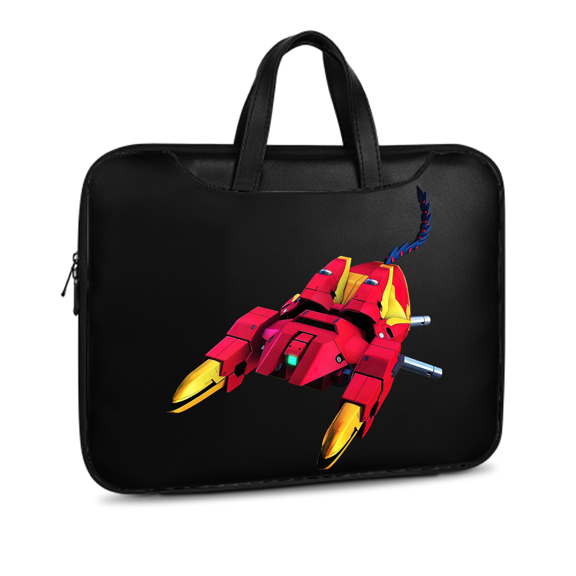 （画像用） 機動戦士ガンダム Mobile Suit Gundam レザーラップトップバッグ　ノートパソコンケース