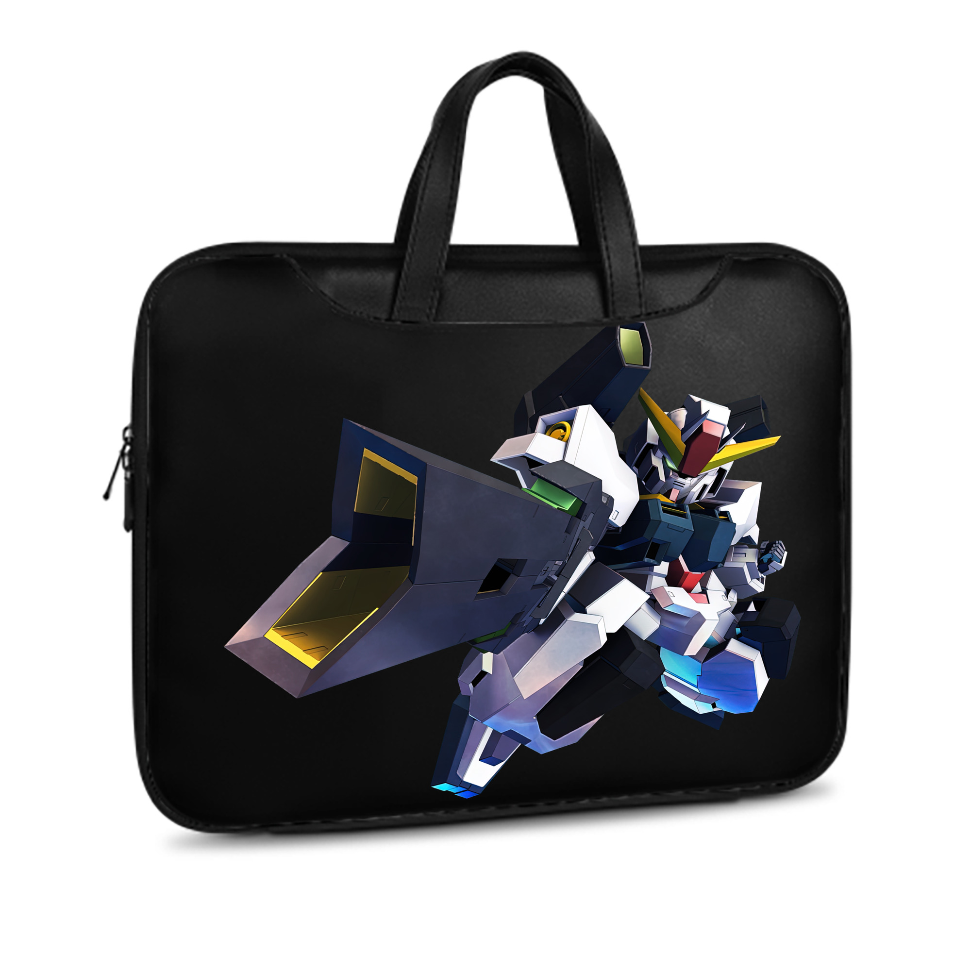 （画像用） 機動戦士ガンダム Mobile Suit Gundam レザーラップトップバッグ　ノートパソコンケース