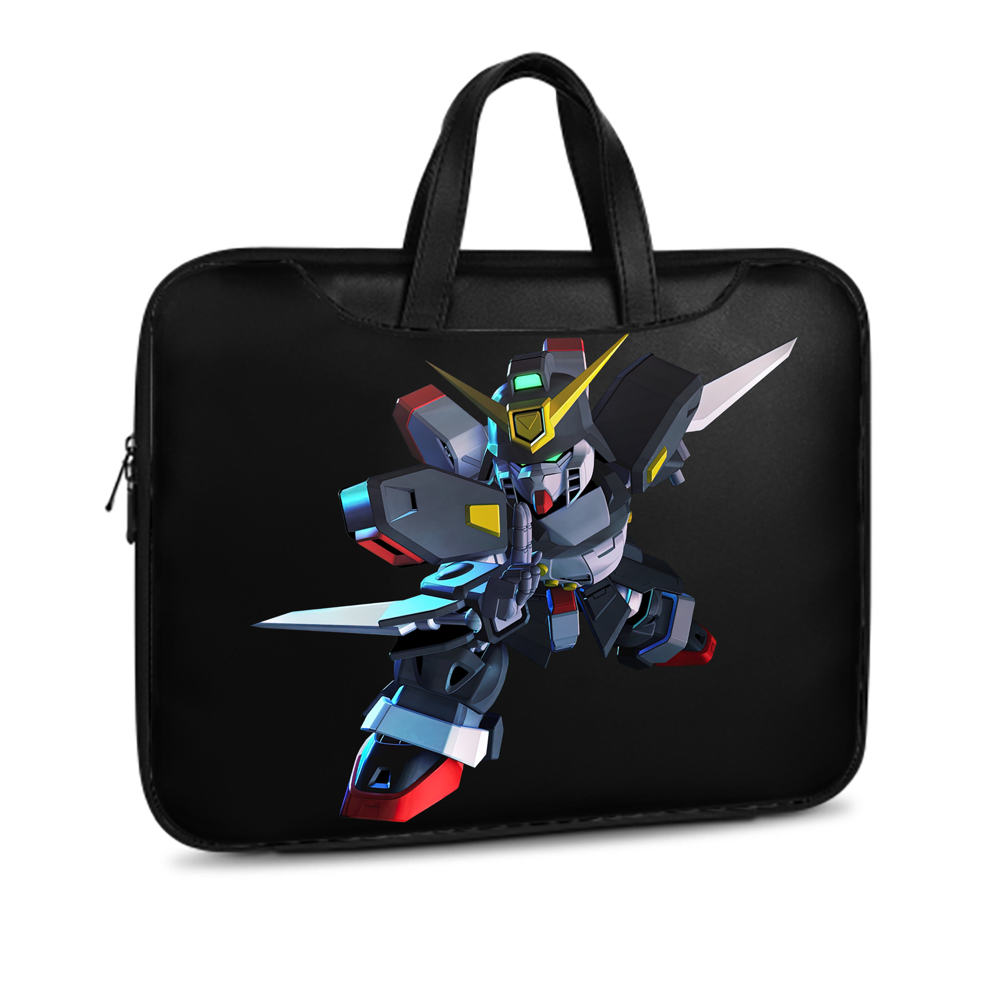 （画像用） 機動戦士ガンダム Mobile Suit Gundam レザーラップトップバッグ　ノートパソコンケース