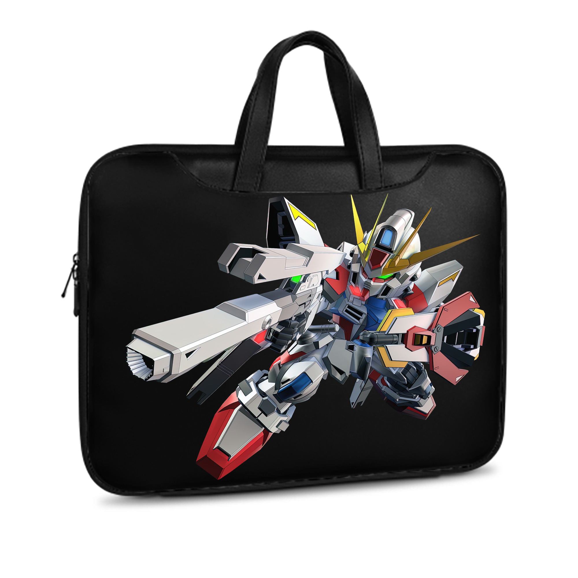 （画像用） 機動戦士ガンダム Mobile Suit Gundam レザーラップトップバッグ　ノートパソコンケース