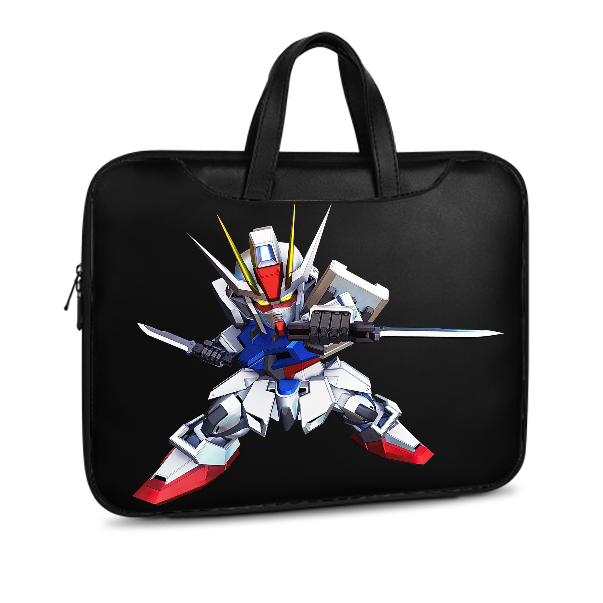 （画像用） 機動戦士ガンダム Mobile Suit Gundam レザーラップトップバッグ　ノートパソコンケース