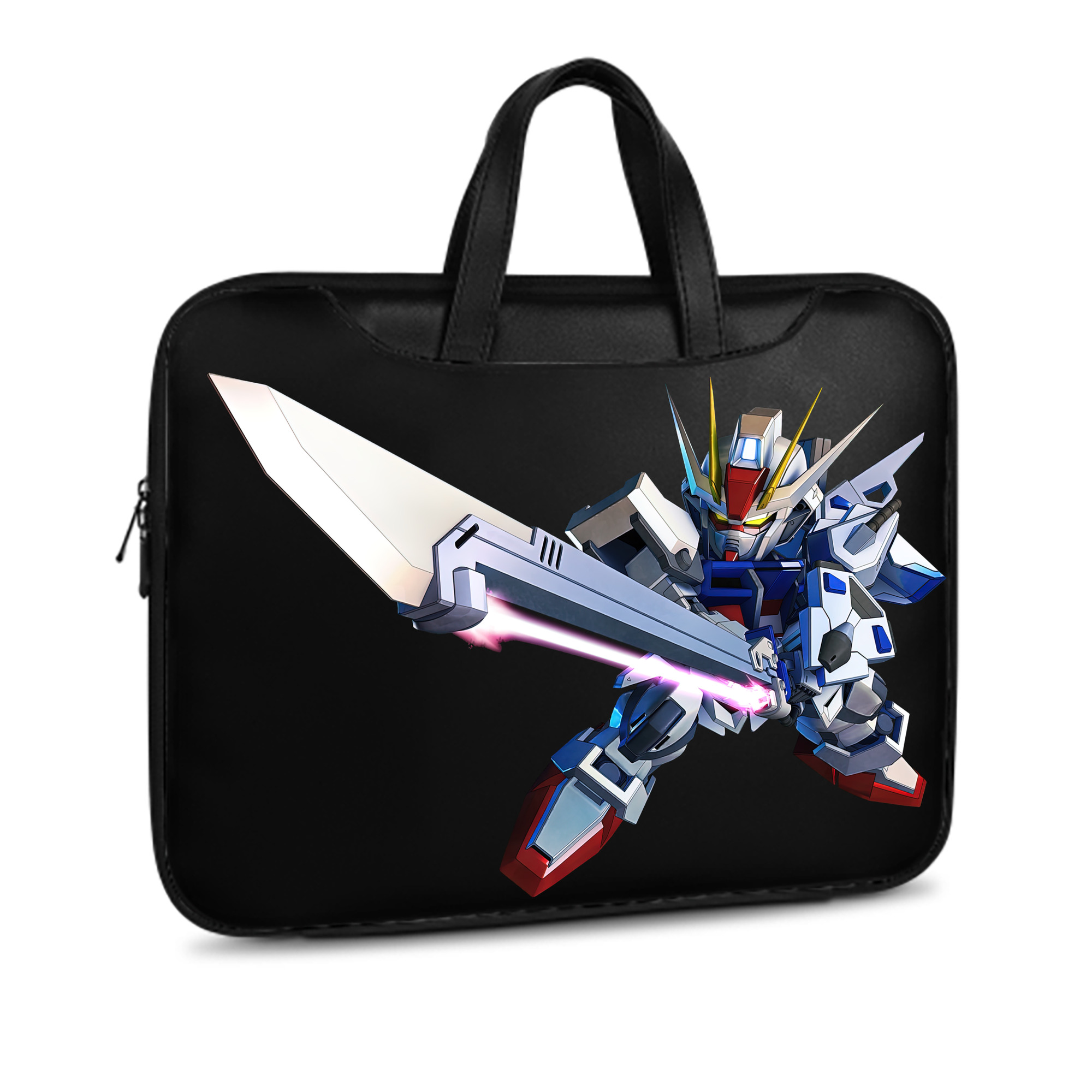 （画像用） 機動戦士ガンダム Mobile Suit Gundam レザーラップトップバッグ　ノートパソコンケース