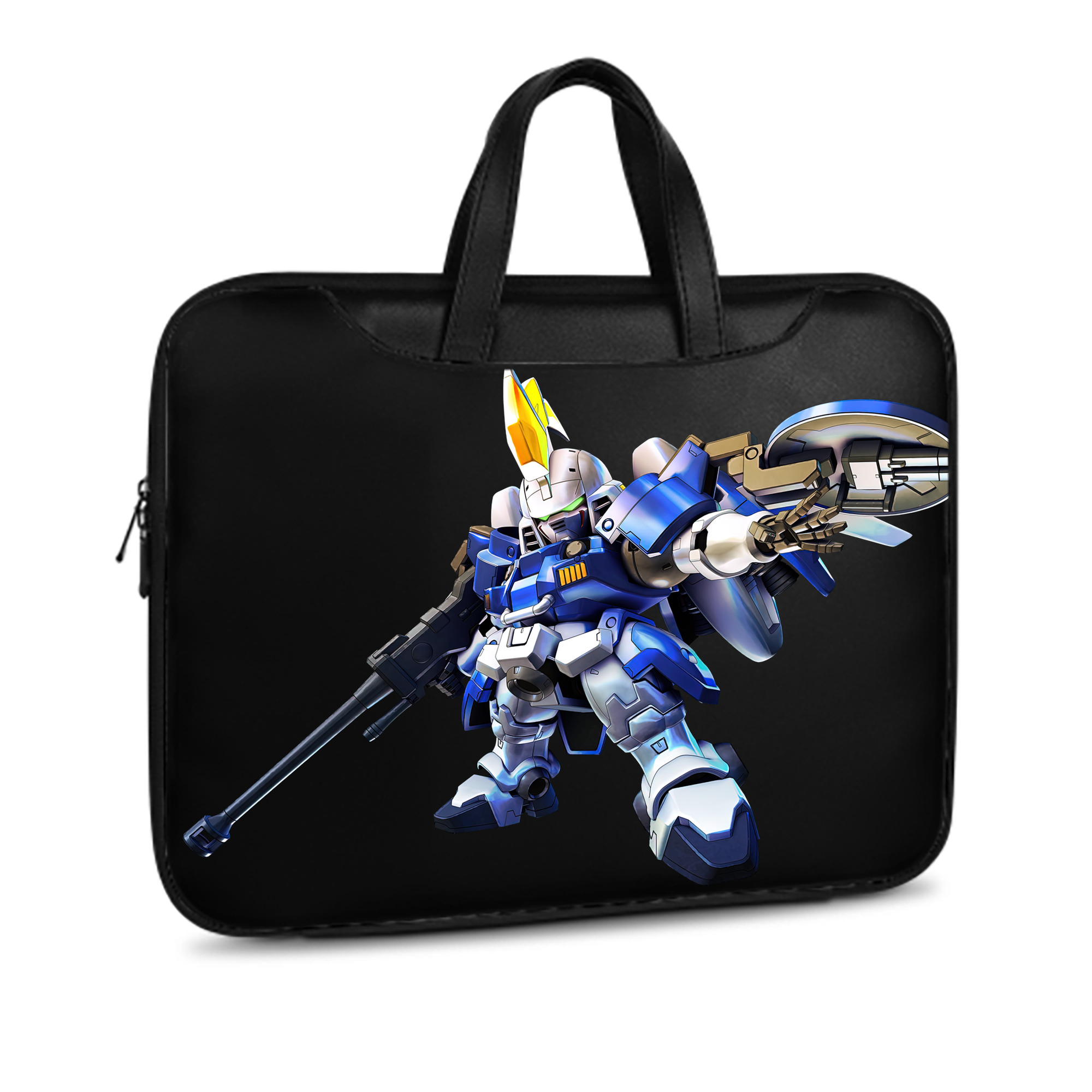 （画像用） 機動戦士ガンダム Mobile Suit Gundam レザーラップトップバッグ　ノートパソコンケース