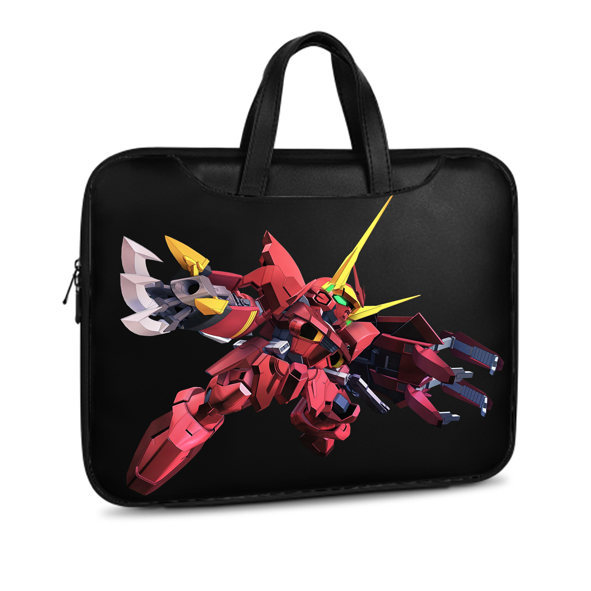 （画像用） 機動戦士ガンダム Mobile Suit Gundam レザーラップトップバッグ　ノートパソコンケース