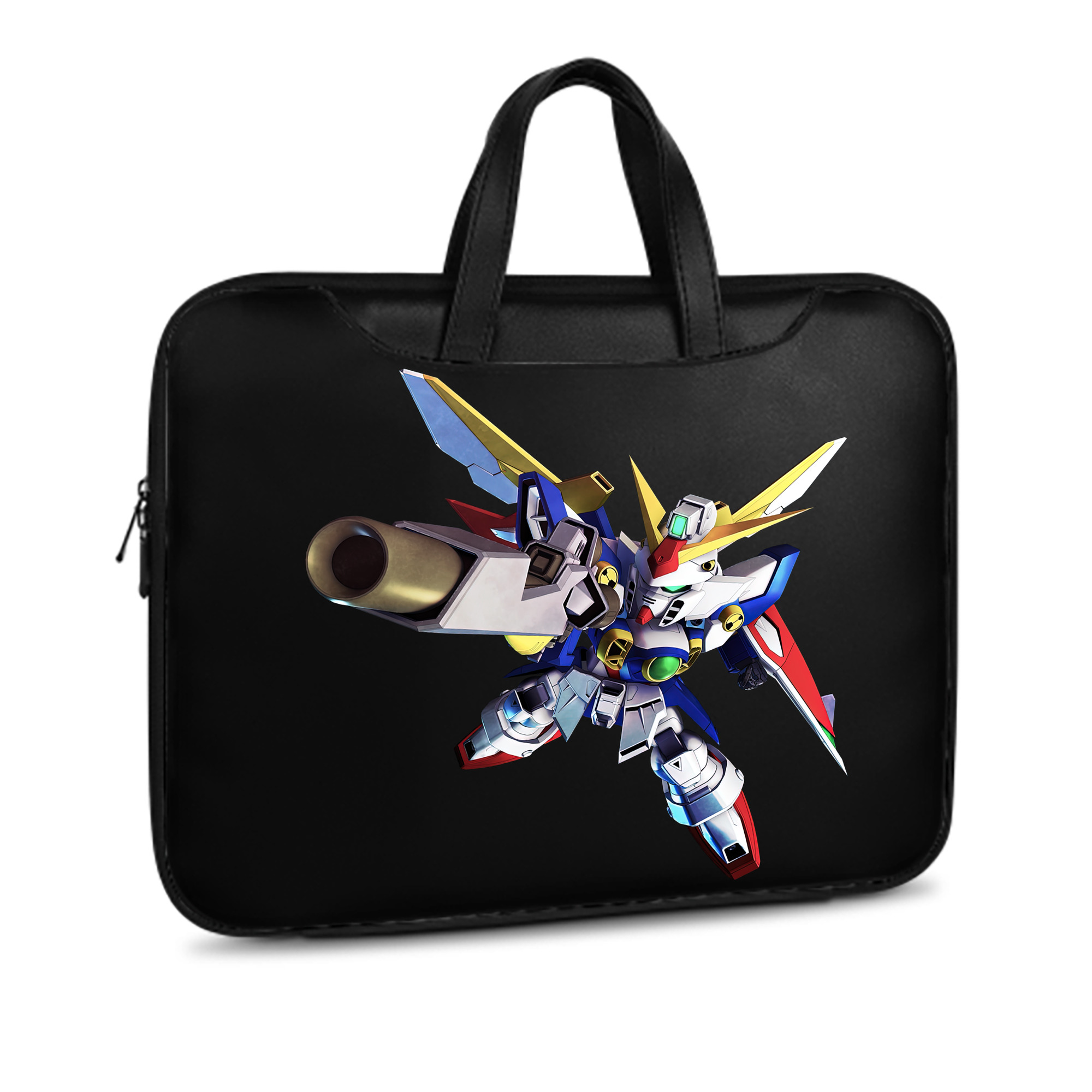 （画像用） 機動戦士ガンダム Mobile Suit Gundam レザーラップトップバッグ　ノートパソコンケース