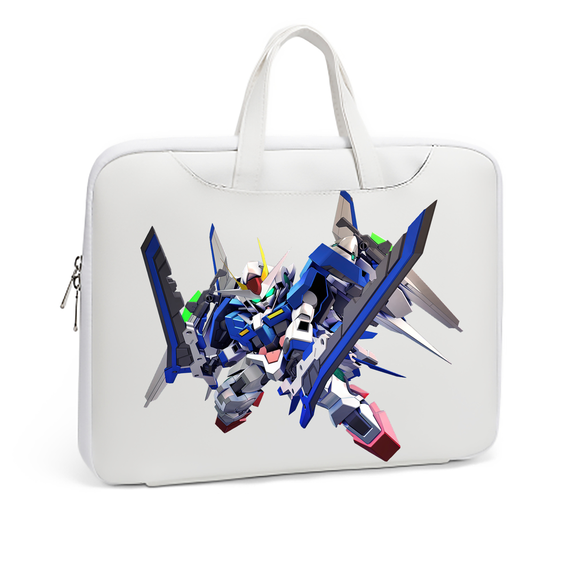 （画像用） 機動戦士ガンダム Mobile Suit Gundam レザーラップトップバッグ　ノートパソコンケース