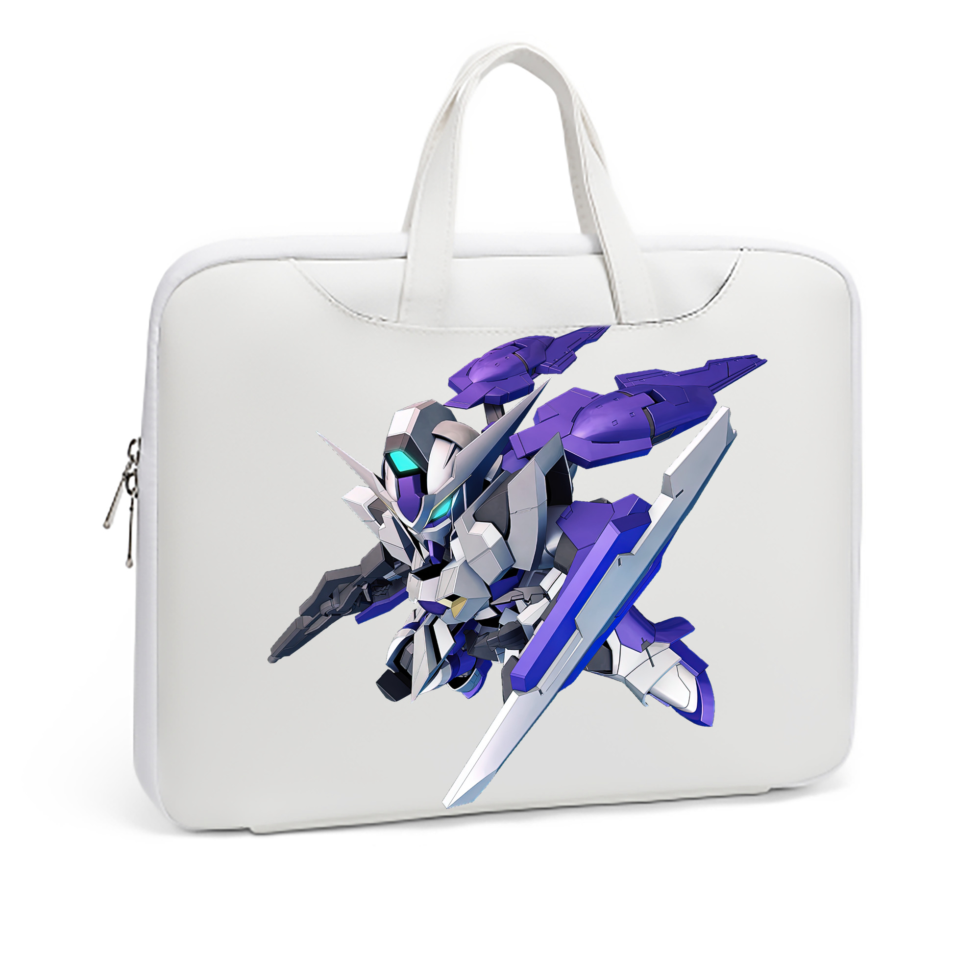（画像用） 機動戦士ガンダム Mobile Suit Gundam レザーラップトップバッグ　ノートパソコンケース
