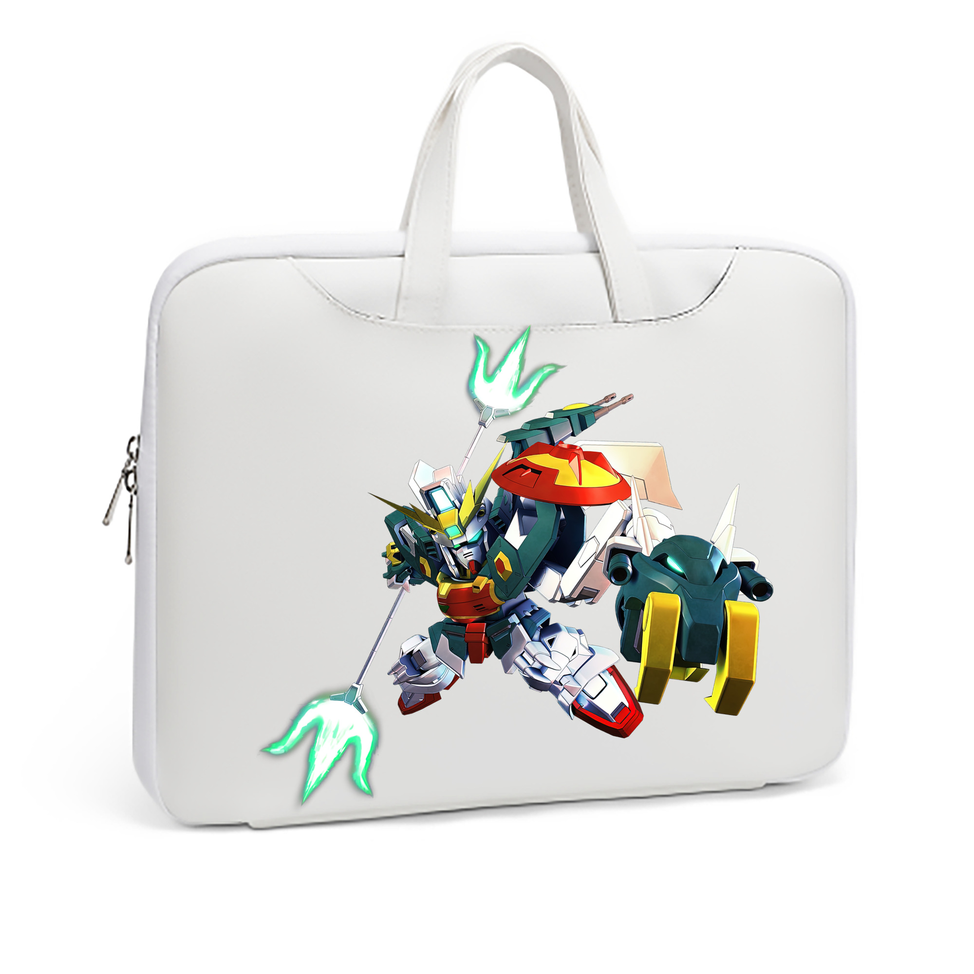 （画像用） 機動戦士ガンダム Mobile Suit Gundam レザーラップトップバッグ　ノートパソコンケース